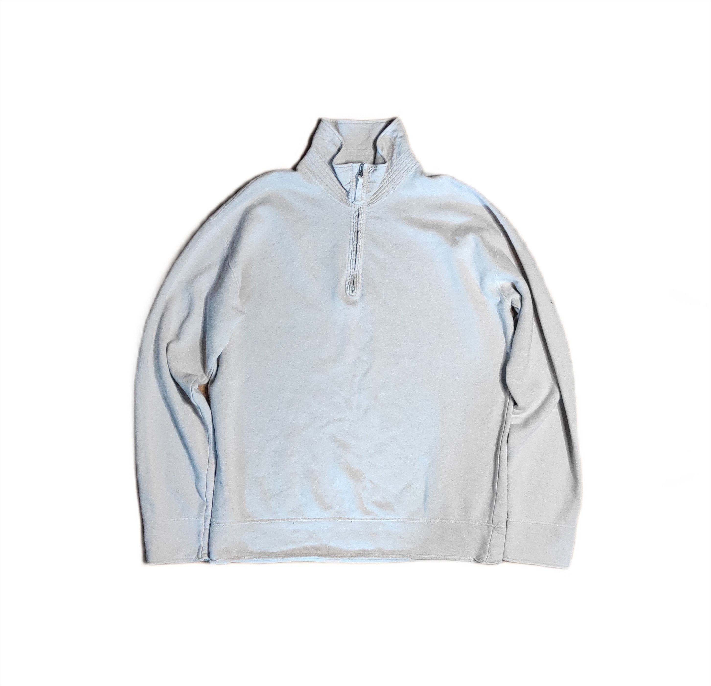 Stone Island **2006 Winter/Autumn Stone Islan 1/3 Zip Hoodie** Size US XL / EU 56 / 4 - 1 Thumbnail