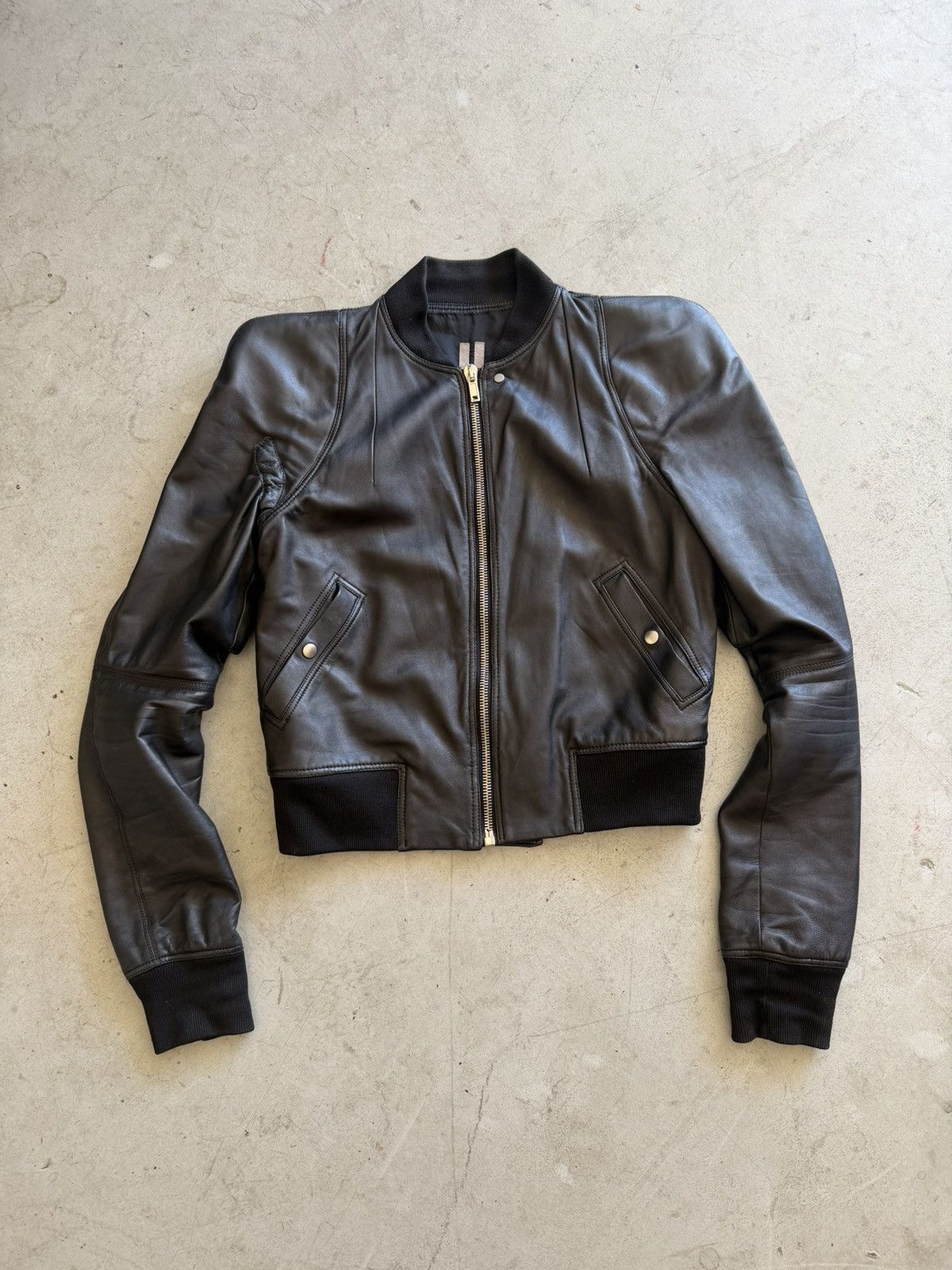 Rick Owens Snakeskin Tecuatl Jacket | Grailed