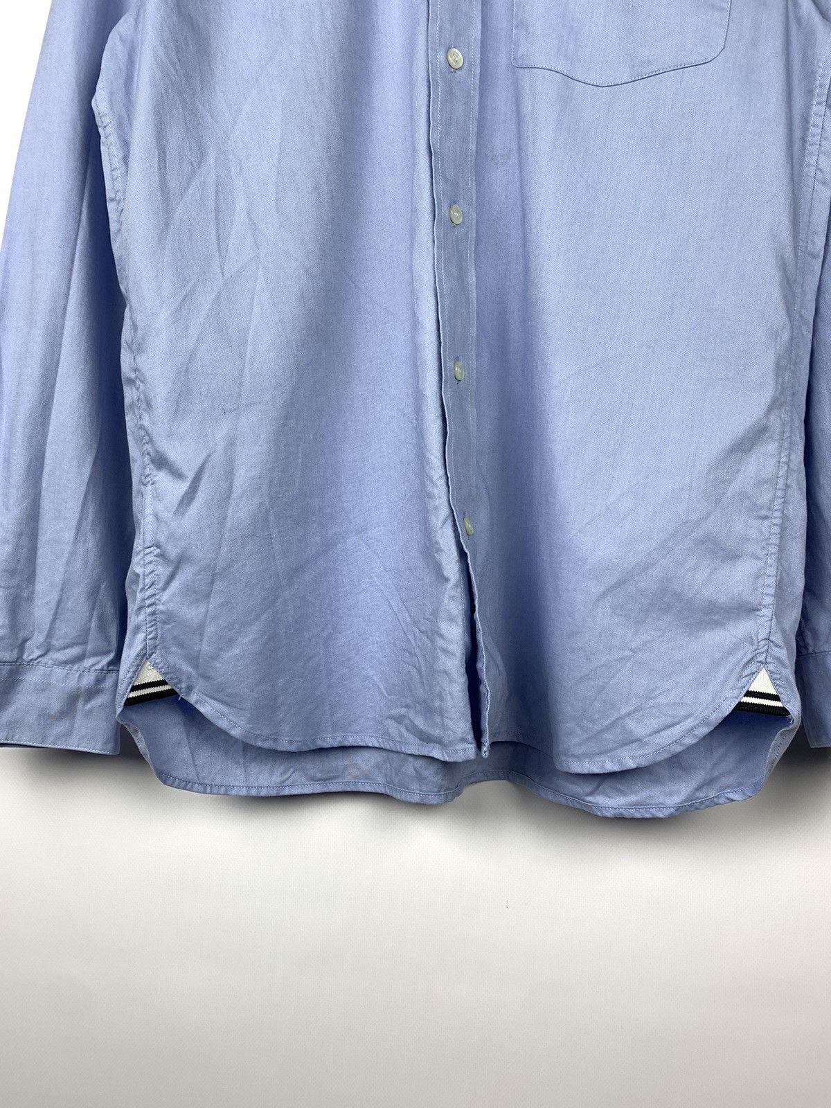 Fred Perry Fred Perry Button-Down Shirt Formal Blue Size M England 90s Size US M / EU 48-50 / 2 - 3 Thumbnail