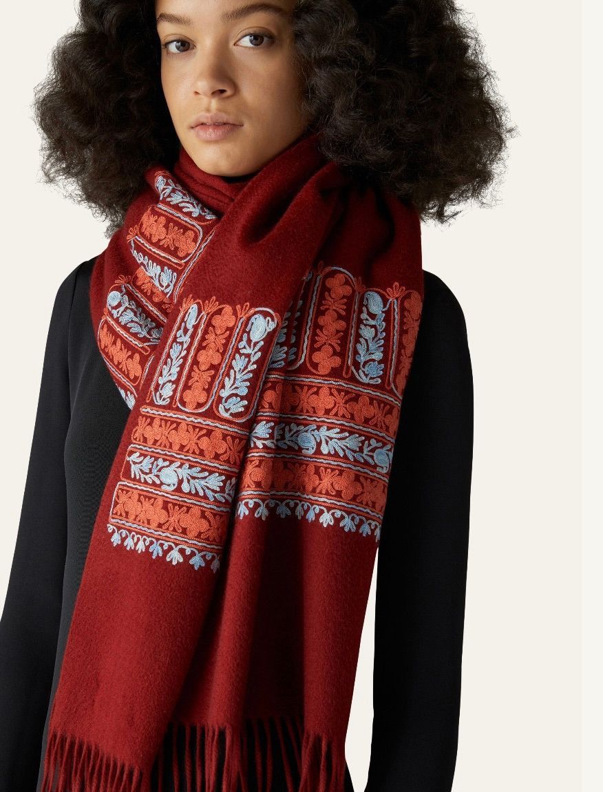 Loro Piana o1srvl11e0325 FAN3562 Size: OS / Scarf in Multicolor Size ONE SIZE - 2 Thumbnail