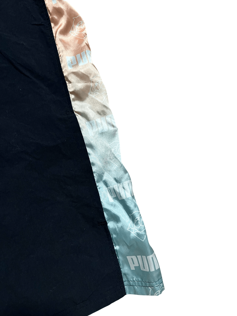 Puma Puma x Pink Dolphin Black Short Sleeve Full Zip Shirt Size US M / EU 48-50 / 2 - 3 Thumbnail