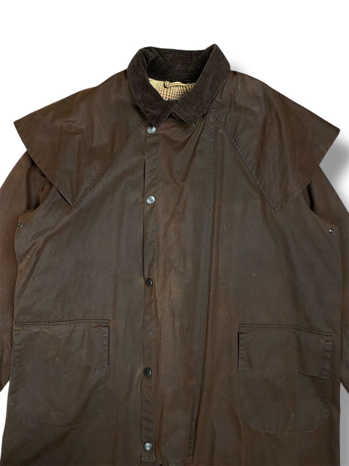 Barbour Barbour Stockman A1554 Long Waxed Riding Coat UK42 Size US L / EU 52-54 / 3 - 8 Thumbnail