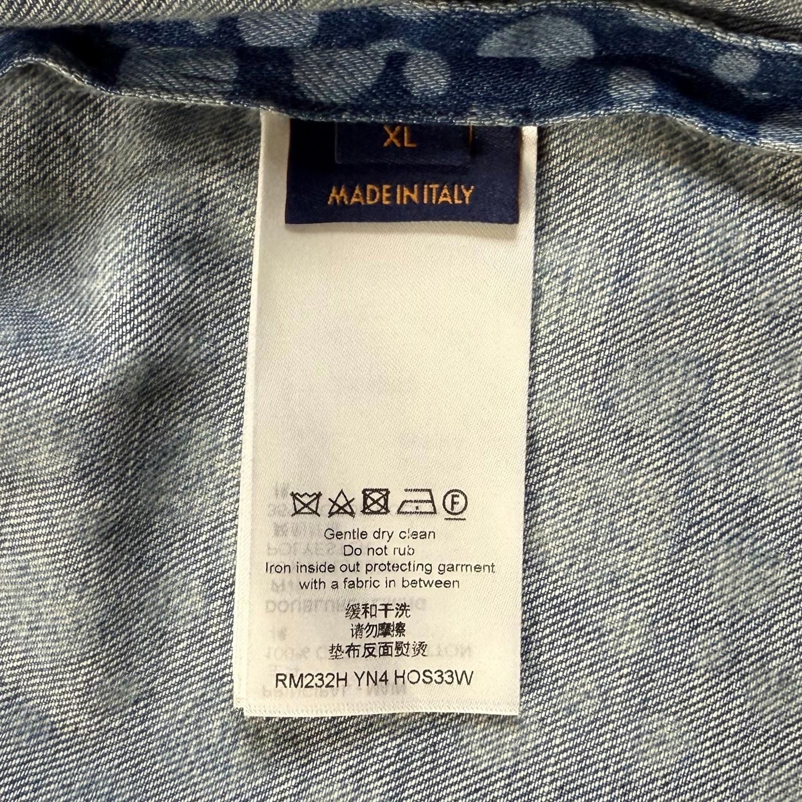 Louis Vuitton Louis Vuitton Yayoi Kusama Denim Baseball Jersey Size US XL / EU 56 / 4 - 7 Thumbnail