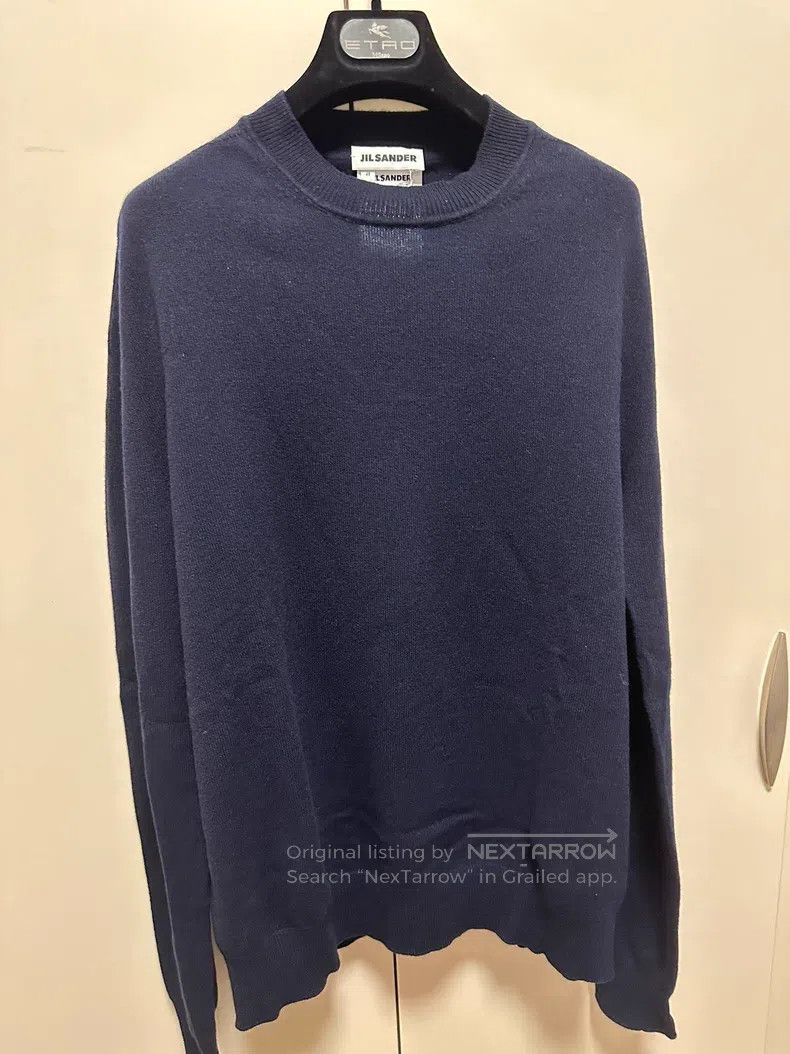 Other Jil Sander size 48 Classic navy blue cashmere sweater Size US M / EU 48-50 / 2 - 1 Thumbnail