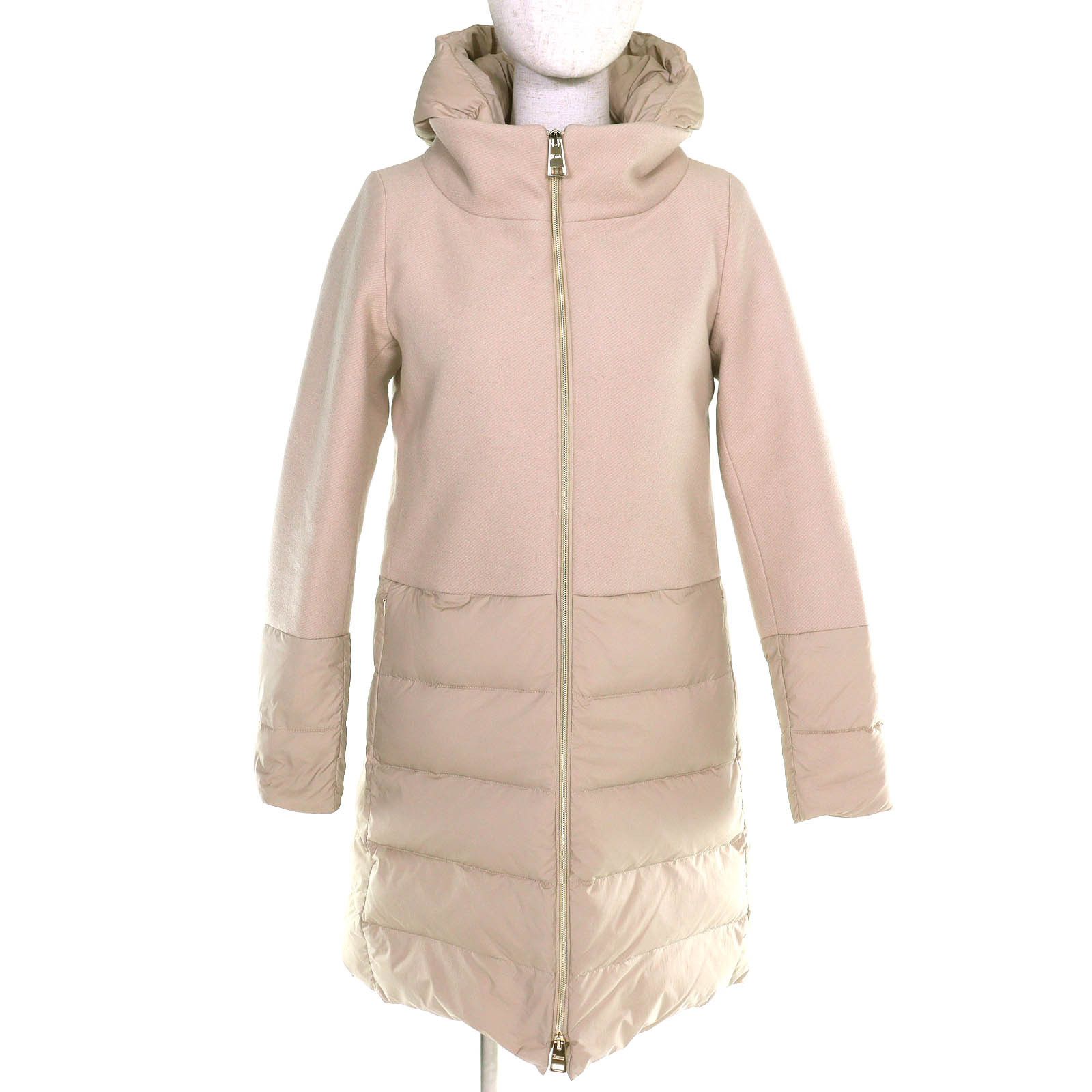 Other Other Herno DIAGONAL WOOL AND NUAGE PARKA down coat Textile Outerwear PI0848D DUTY FREE for USA Size ONE SIZE - 1 Thumbnail