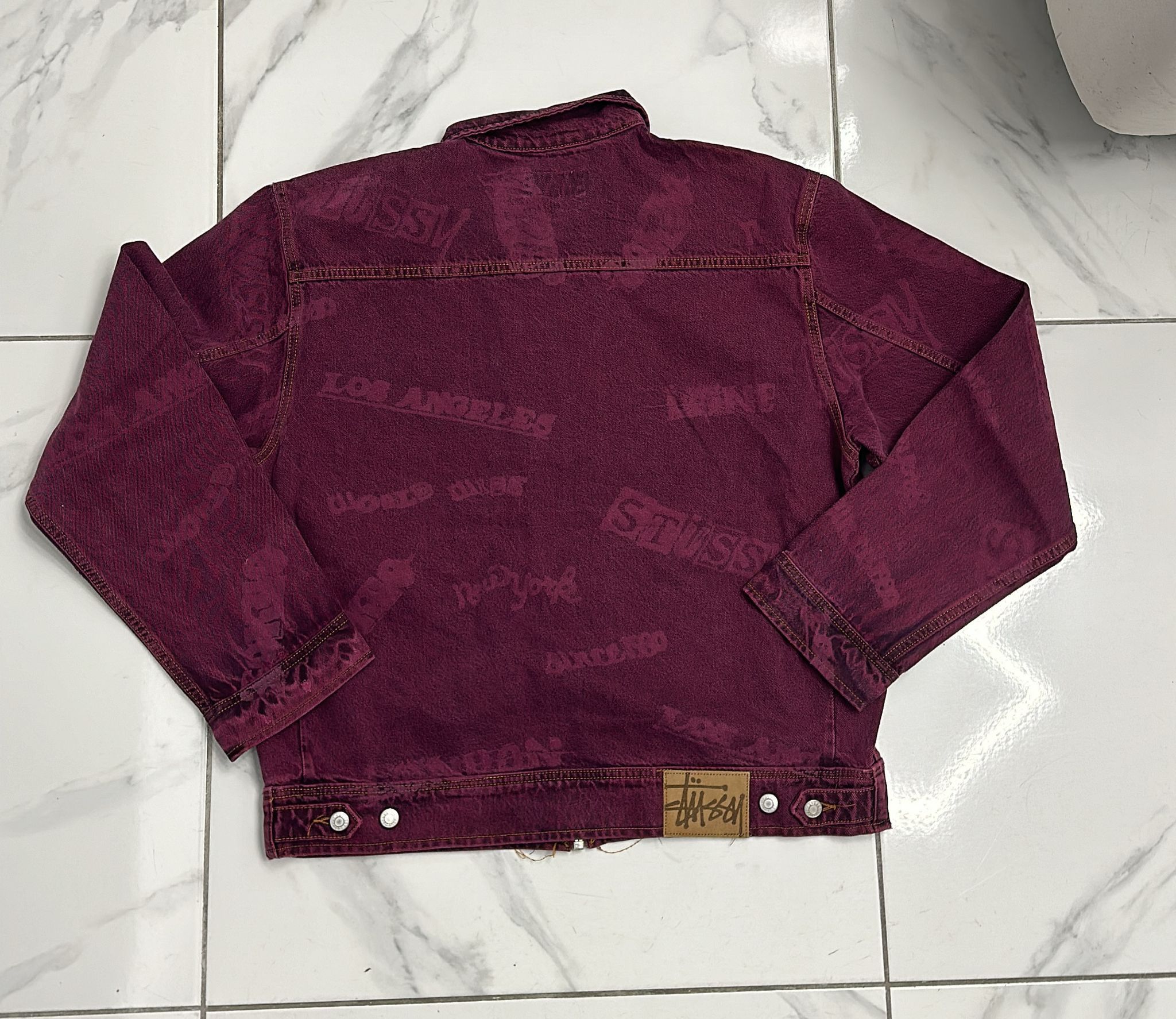 Stussy SAMPLE Stussy x Lance Mountain Worldwide Work Jacket Size L Size US L / EU 52-54 / 3 - 2 Thumbnail