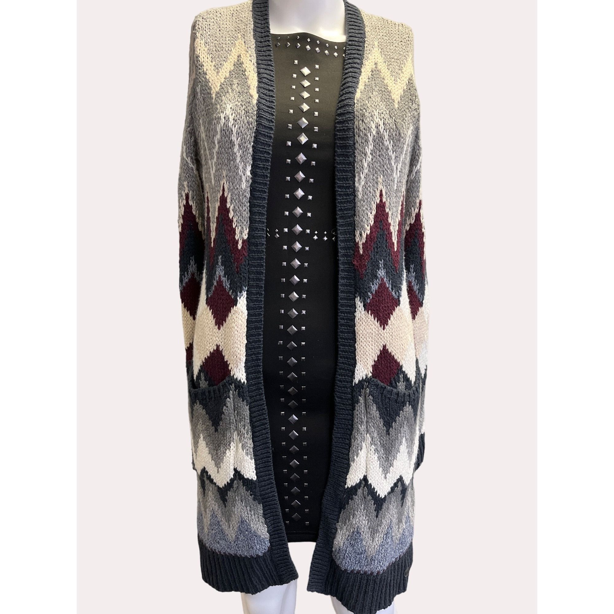 American Eagle Outfitters American Eagle Outfitters Women's Multicolor Knitted Cardiga Size XXS / US 00 / IT 34 - 1 Thumbnail