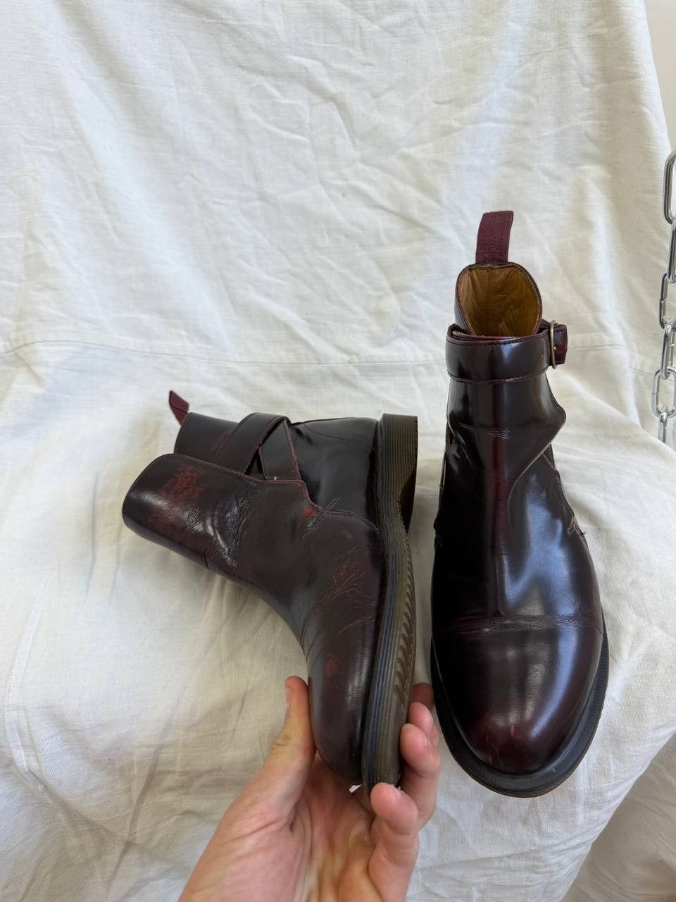 Dr. Martens D.r. Martens Women Leather Luxury Chelsea Ankle Y2K Size US 6 / IT 36 - 10 Thumbnail