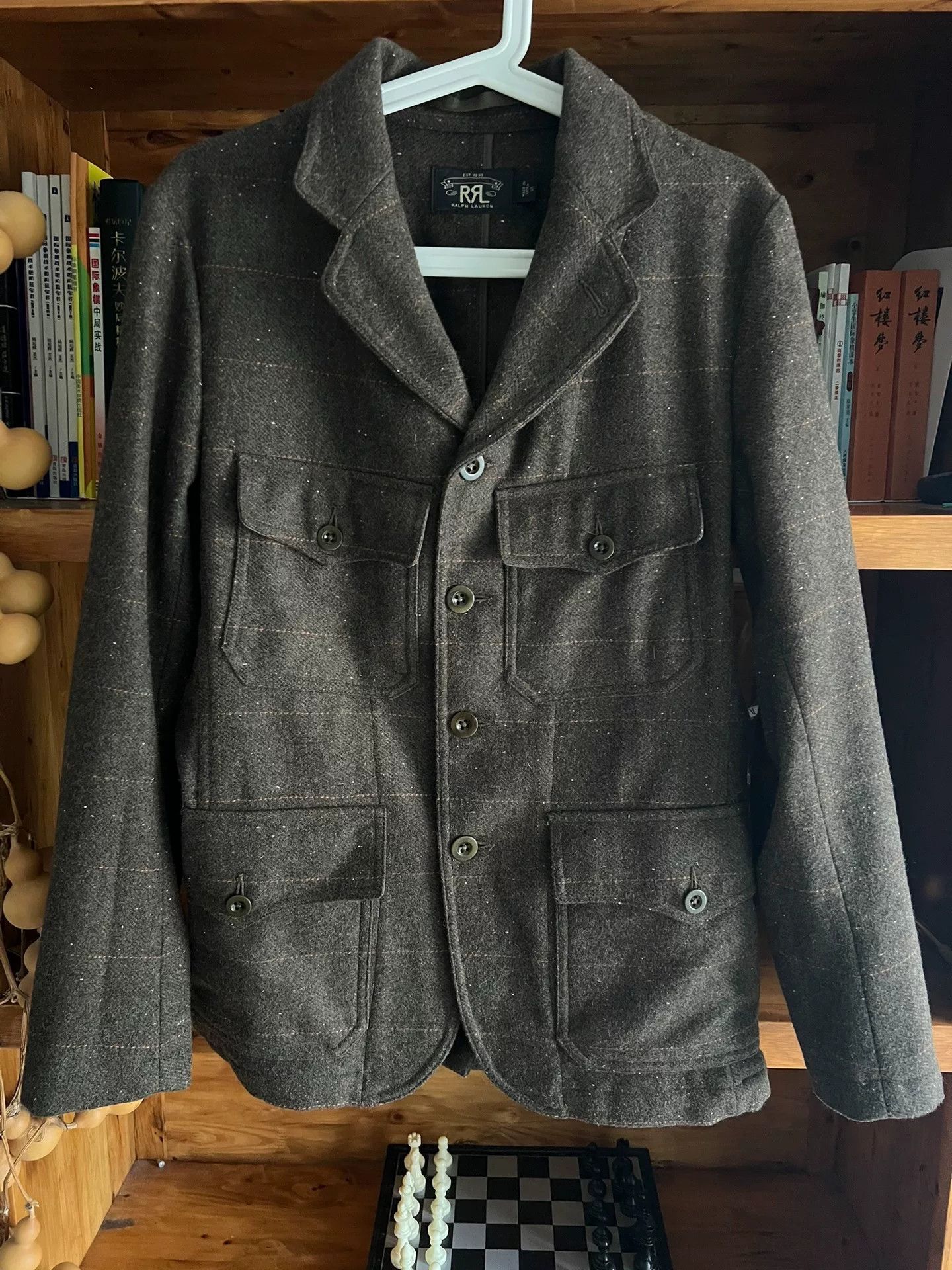 RRL Ralph Lauren double rl wool vintage hunting jacket Size US S / EU 44-46 / 1 - 1 Thumbnail