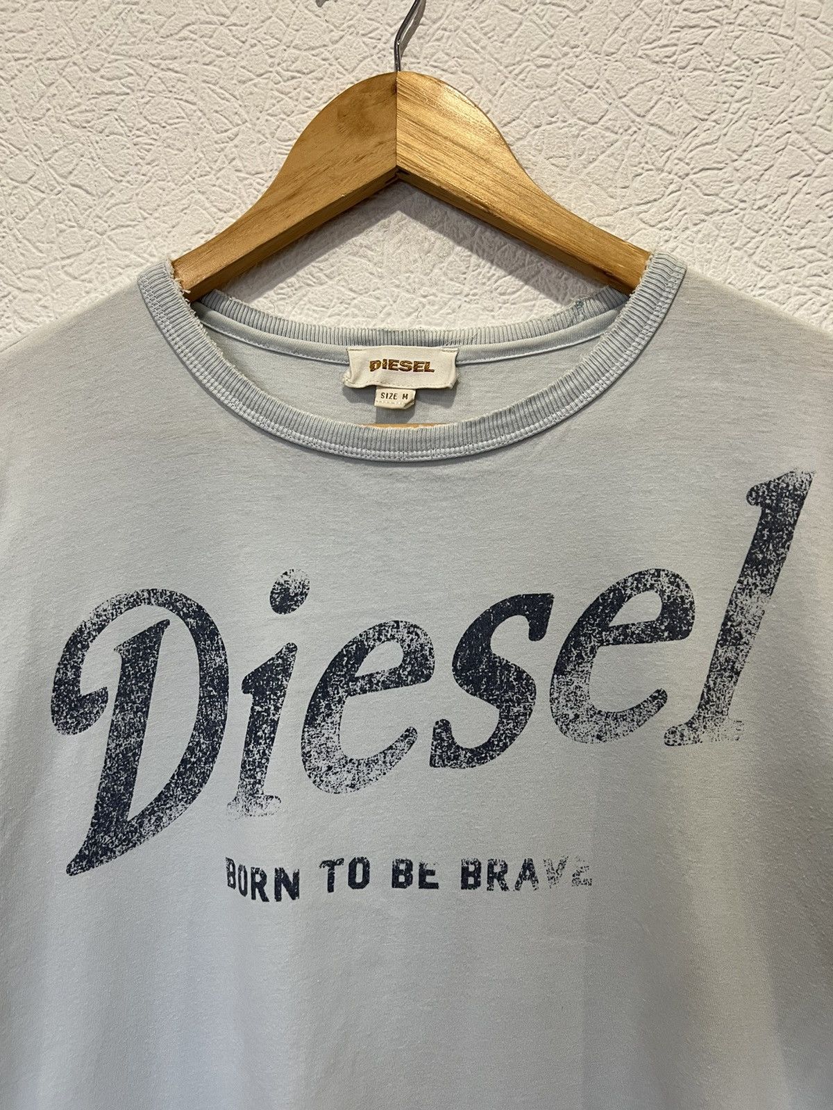 Diesel Diesel Distressed Avant Garde T Shirt Size M / US 6-8 / IT 42-44 - 2 Thumbnail