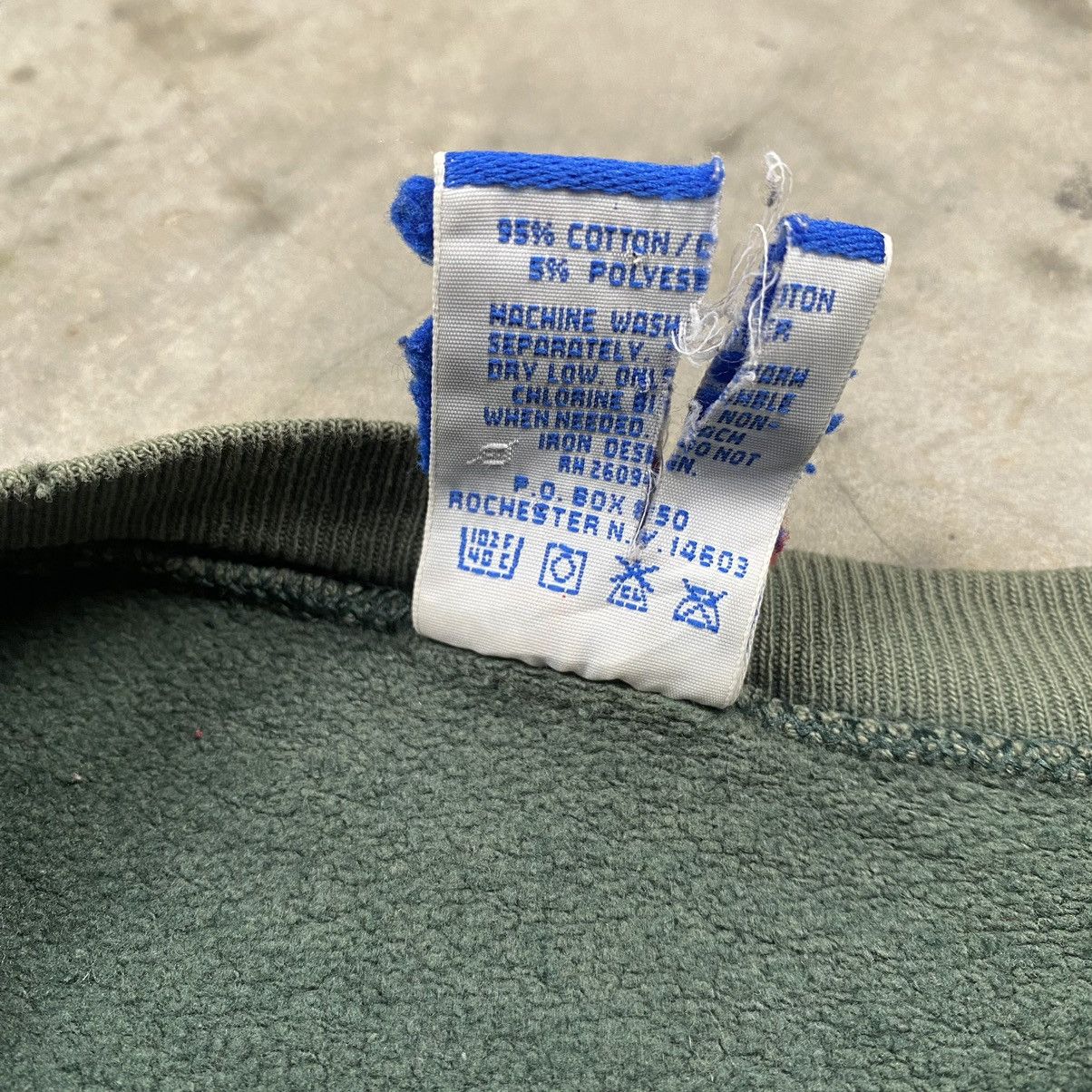 Champion 90s Champion Sunfaded Army Boxy Crewneck Size US L / EU 52-54 / 3 - 7 Thumbnail