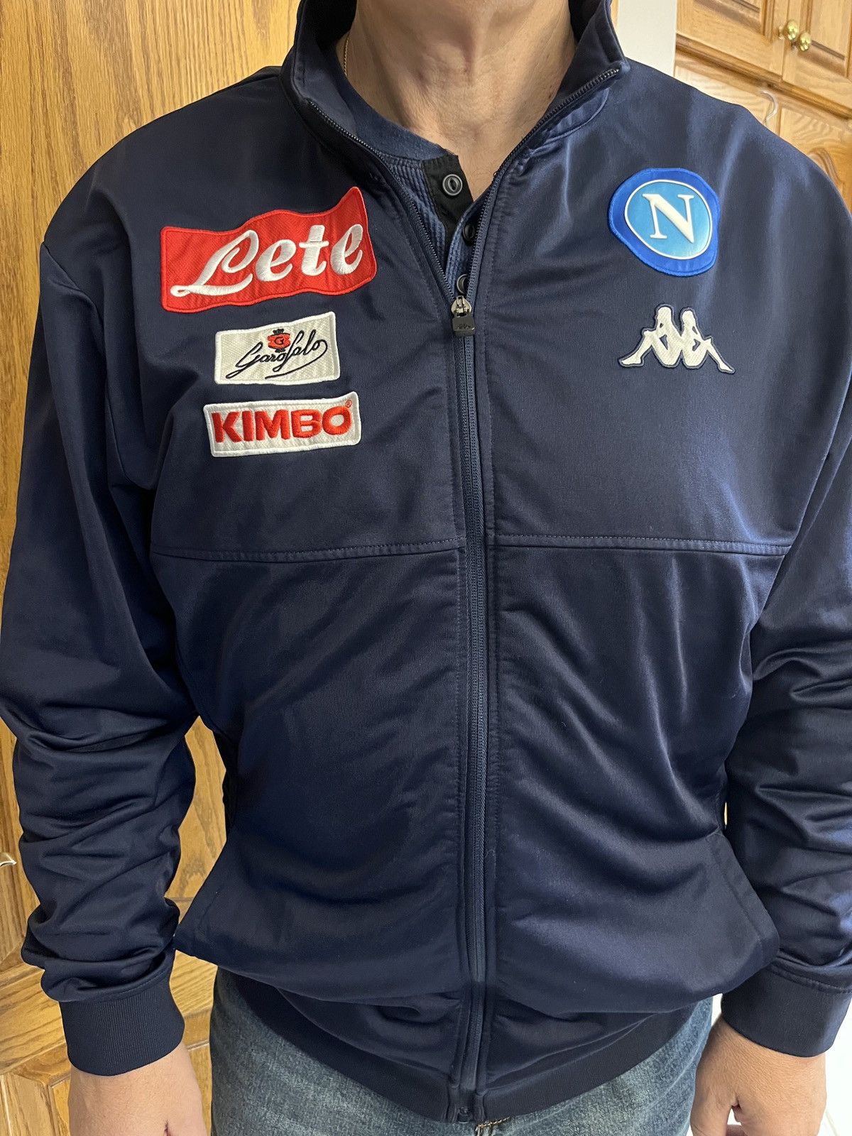 Kappa Napoli Football/Soccer Jacket Size US XL / EU 56 / 4 - 3 Thumbnail
