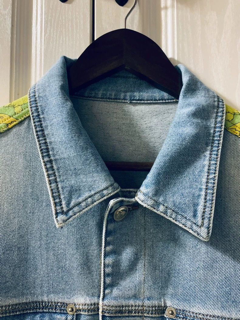 Versace Versace Baroque print denim jacket coat Size US XL / EU 56 / 4 - 3 Thumbnail