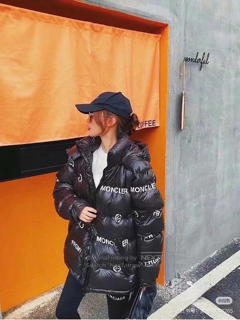 Moncler Genius moncler x fragment black puffer jacket. Size US L / EU 52-54 / 3 - 9 Thumbnail