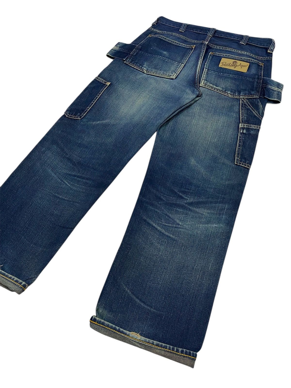 Bape Vintage A Bathing Ape Busyworks Double Knee Denim Size US 28 / EU 44 - 25 Thumbnail