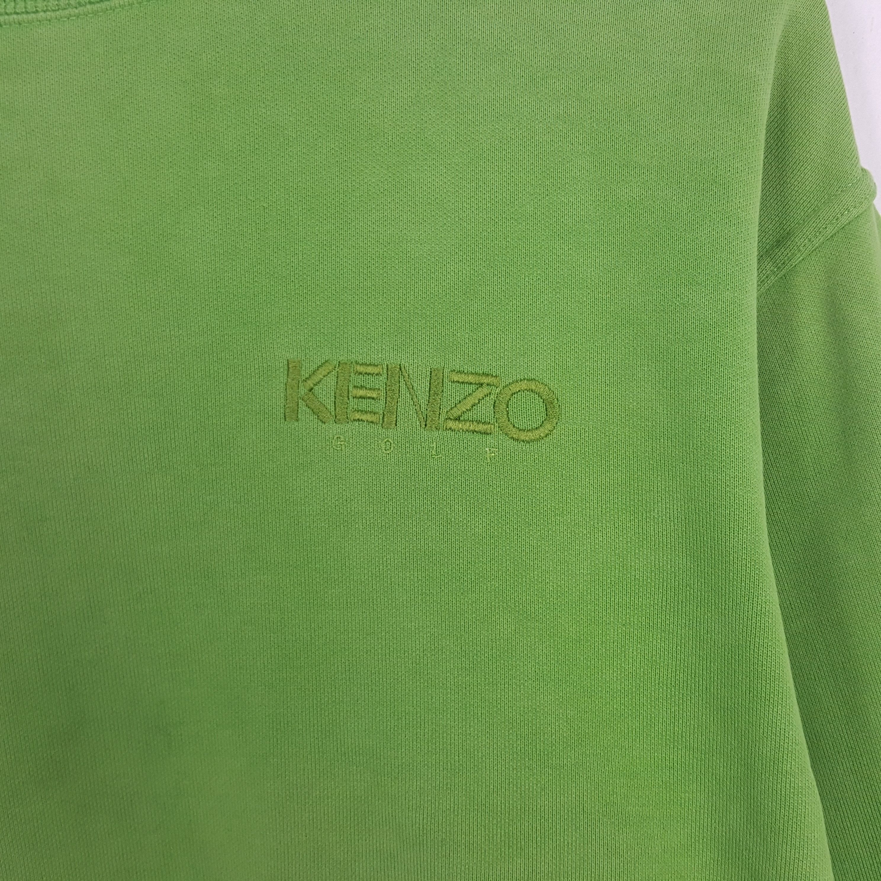 Japanese Brand × Kenzo × Vintage Vintage Kenzo Golf Embroidery Logo Sweatshirt Size US M / EU 48-50 / 2 - 4 Thumbnail