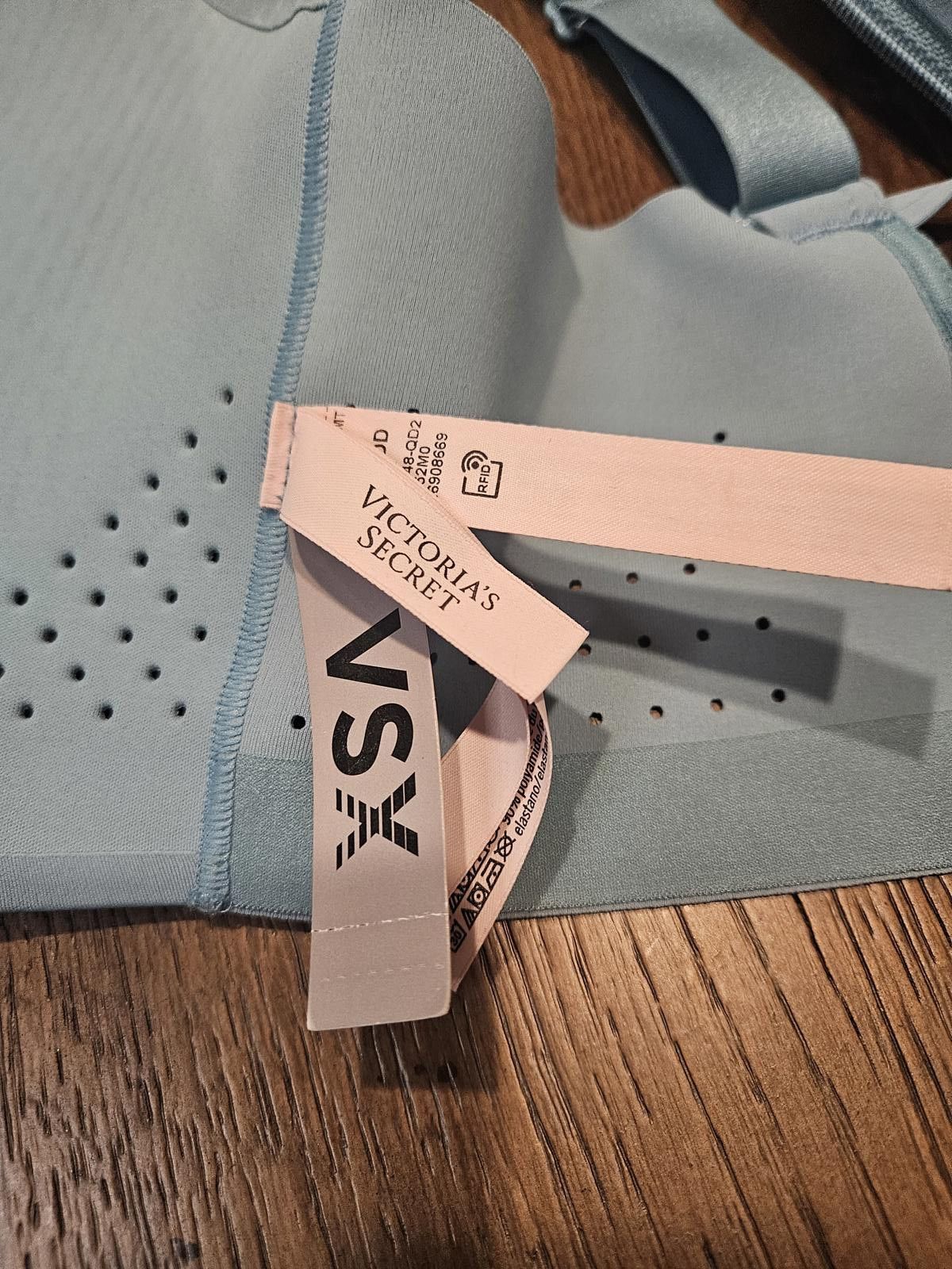 Designer Nwt VSX High-Performance Sports Bra with Zip Closure Size ONE SIZE - 7 Thumbnail
