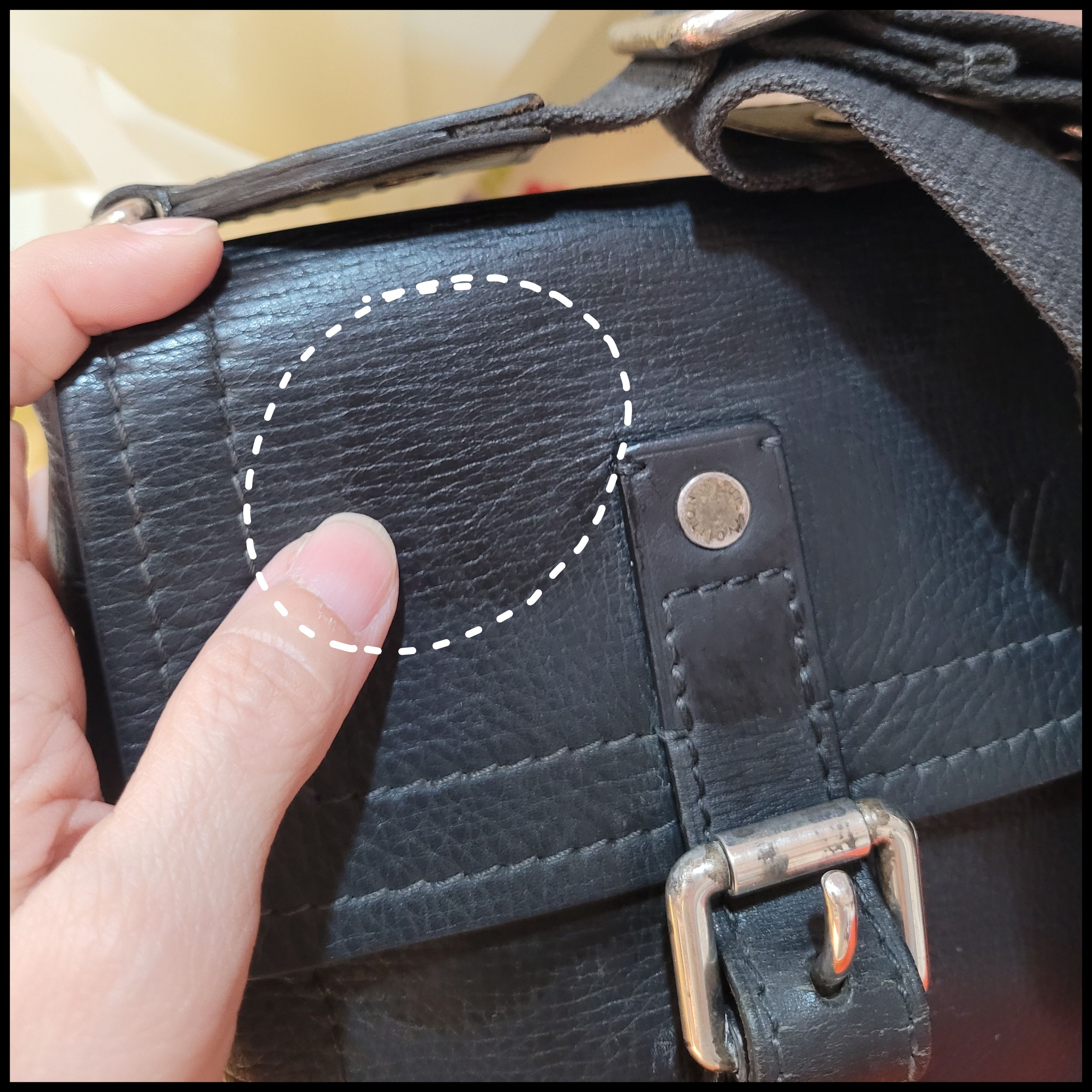Louis Vuitton Vintage Louis Vuitton Yuma Basalt Black Utah Shoulder Bag Size ONE SIZE - 12 Thumbnail