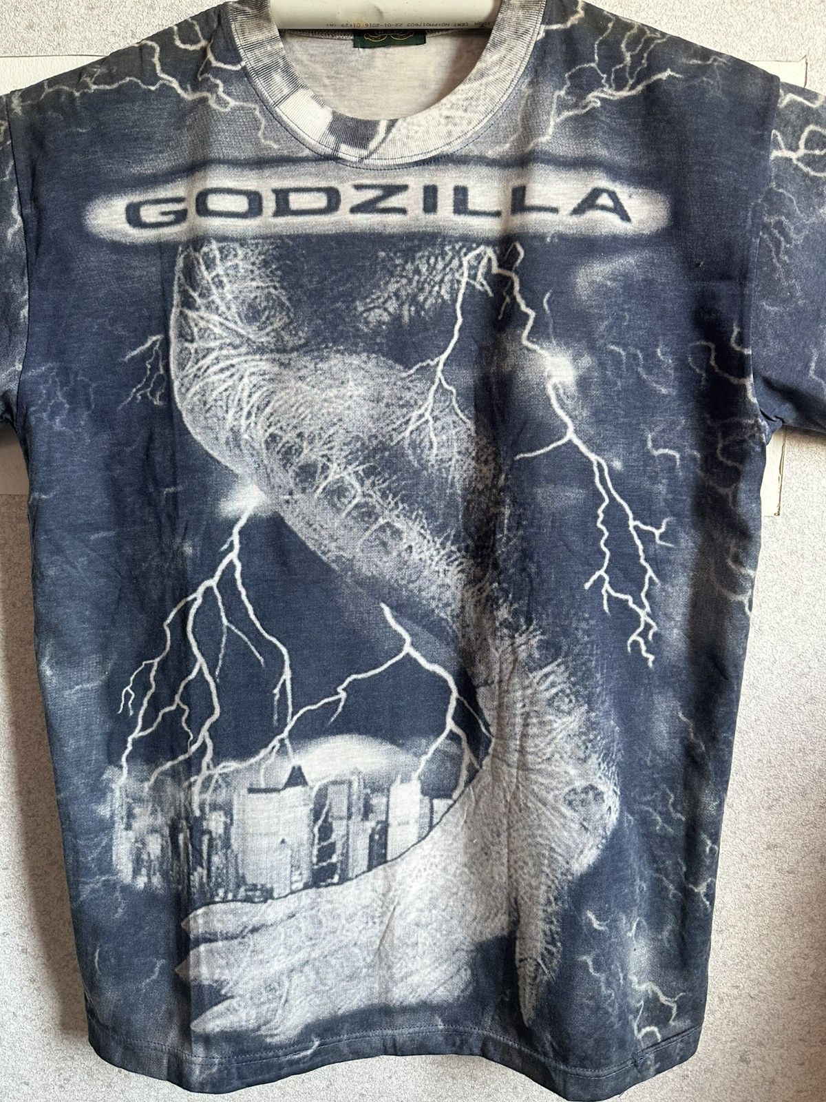 Vintage Vintage 90s Godzilla The Movie promo BPT01 Size US L / EU 52-54 / 3 - 2 Thumbnail