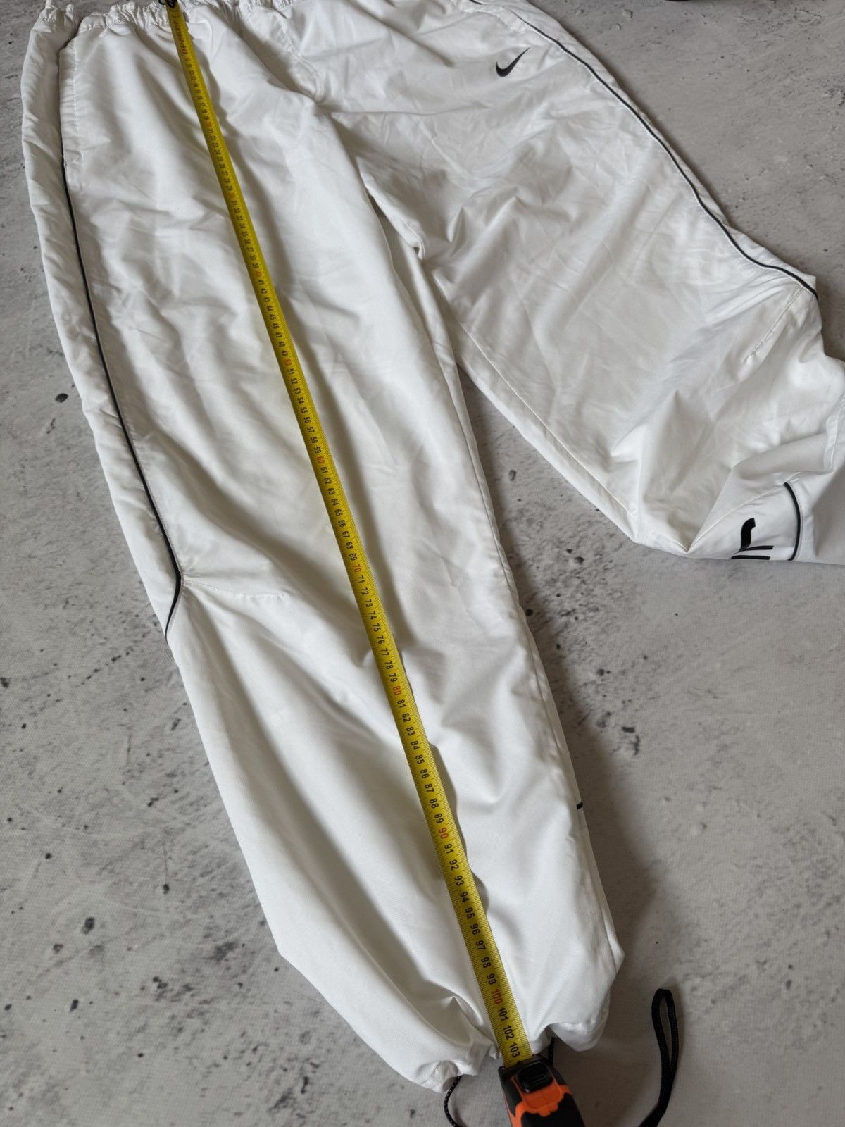 Nike × Vintage NIKE NYLON VINTAGE Y2K OVERSIZE BAGGY FIT PANTS SWEATPANTS Size US 34 / EU 50 - 9 Thumbnail