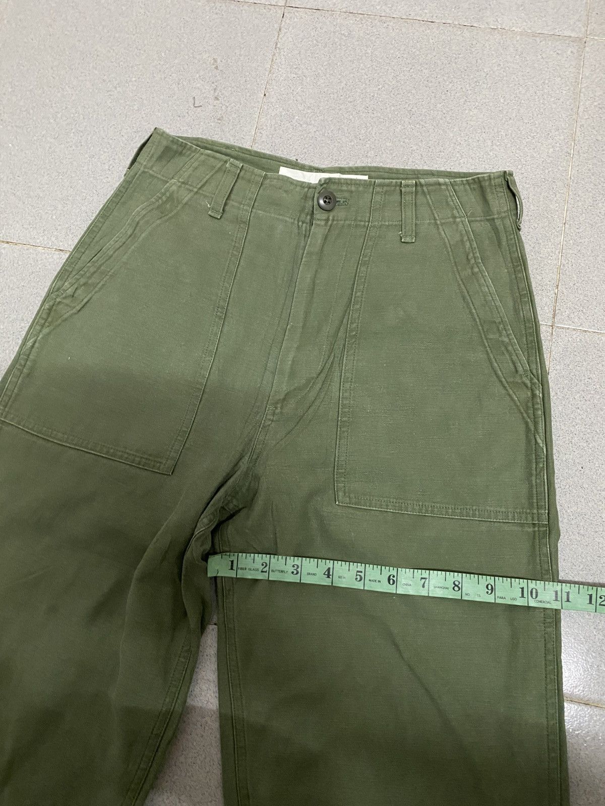 Japanese Brand Vintage The Shinzone tokyo city pants olive green Size US 28 / EU 44 - 9 Thumbnail