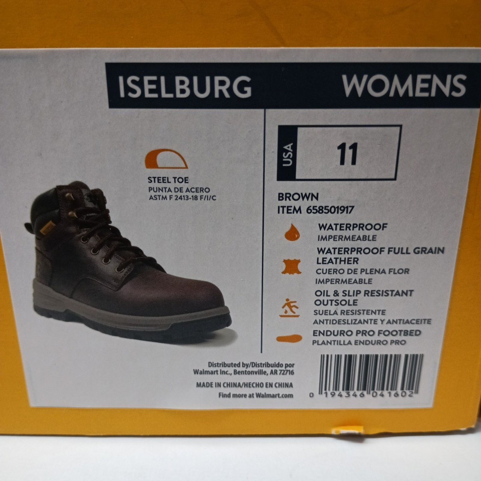 Other Herman Survivors Steel Toe Work Boots Women's Size 11 Brown Size US 11 / IT 41 - 7 Thumbnail