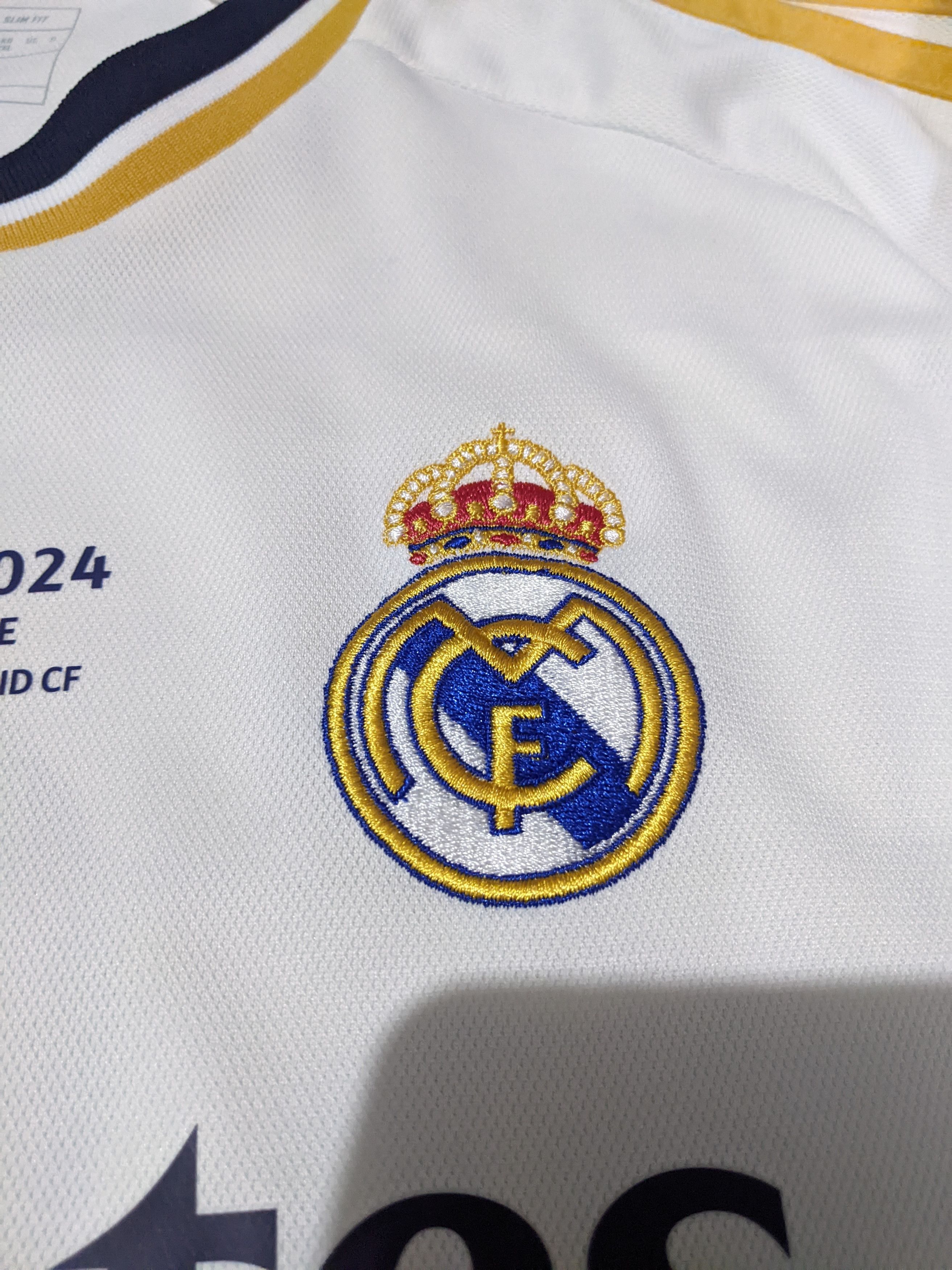 Adidas Real Madrid Final London 2024 Home Jersey Toni Kroos 8 Size US XL / EU 56 / 4 - 5 Thumbnail