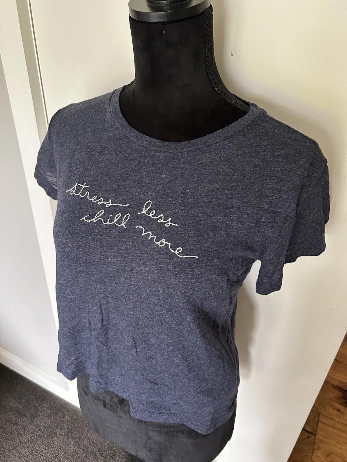 Abercrombie & Fitch Abercrombie and Fitch Tee T-Shirt Blue - Size XS Size XS / US 0-2 / IT 36-38 - 4 Thumbnail