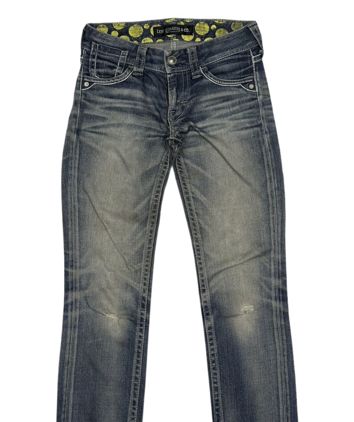 Levi's Vintage Clothing VINTAGE LEVIS DISTRESSED DENIM SKINNY JEANS Size 26" / US 2 / IT 38 - 7 Thumbnail