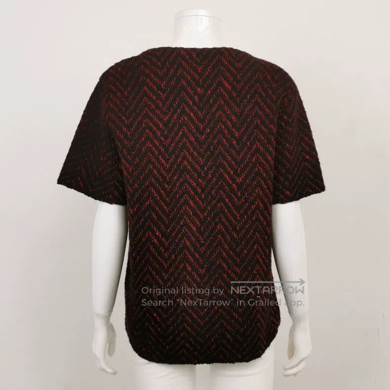 Valentino Valentino Wool and cashmere blend crew neck short-sleeved Size US S / EU 44-46 / 1 - 2 Thumbnail