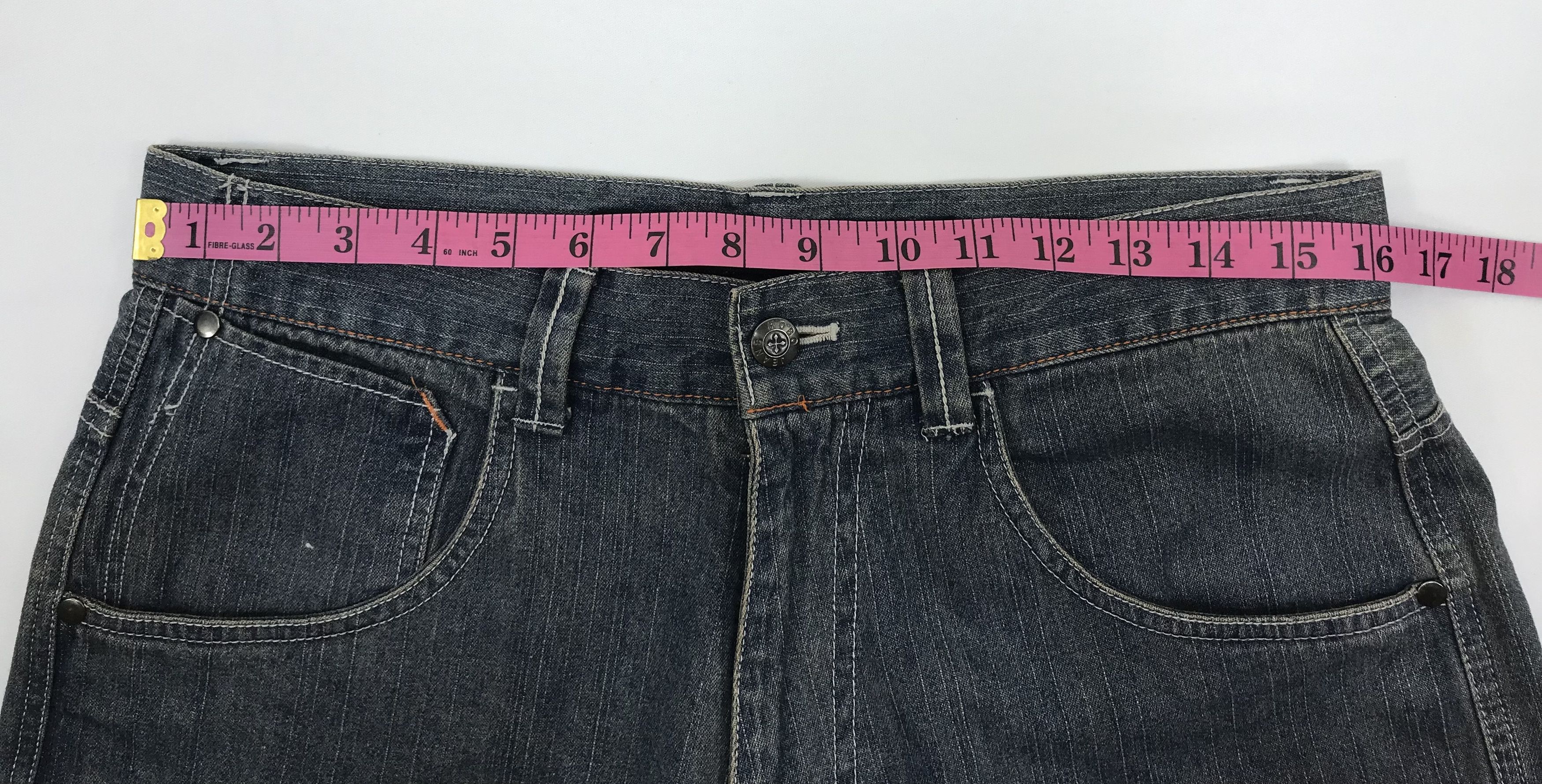 Hobo Vintage Hobo Embroidered Wide Baggy Jeans Size US 32 / EU 48 - 15 Thumbnail