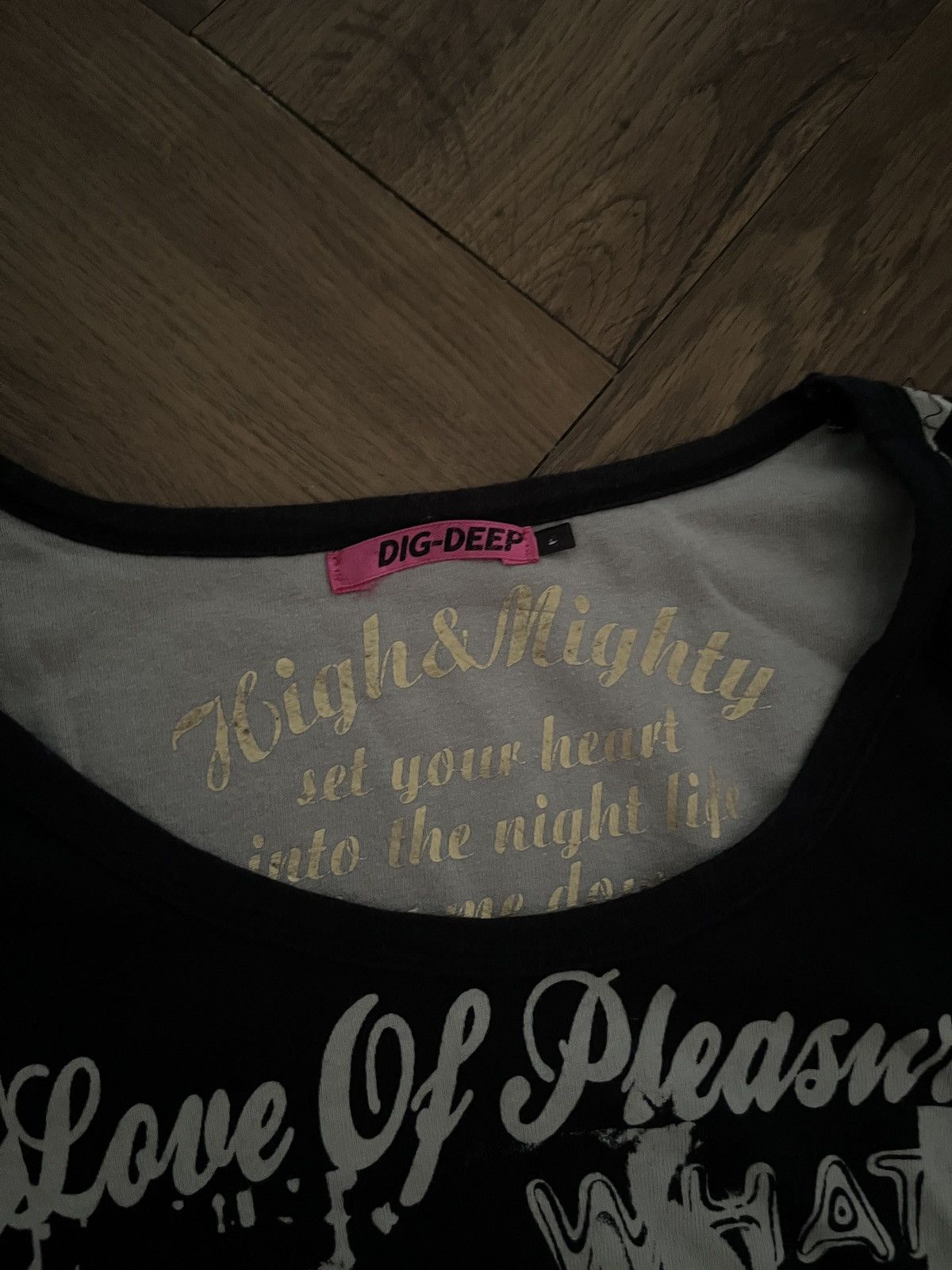 Hysteric Glamour DepDeep Archive Gothic Print T-Shirt Dark Y2K Era Size US XL / EU 56 / 4 - 6 Thumbnail