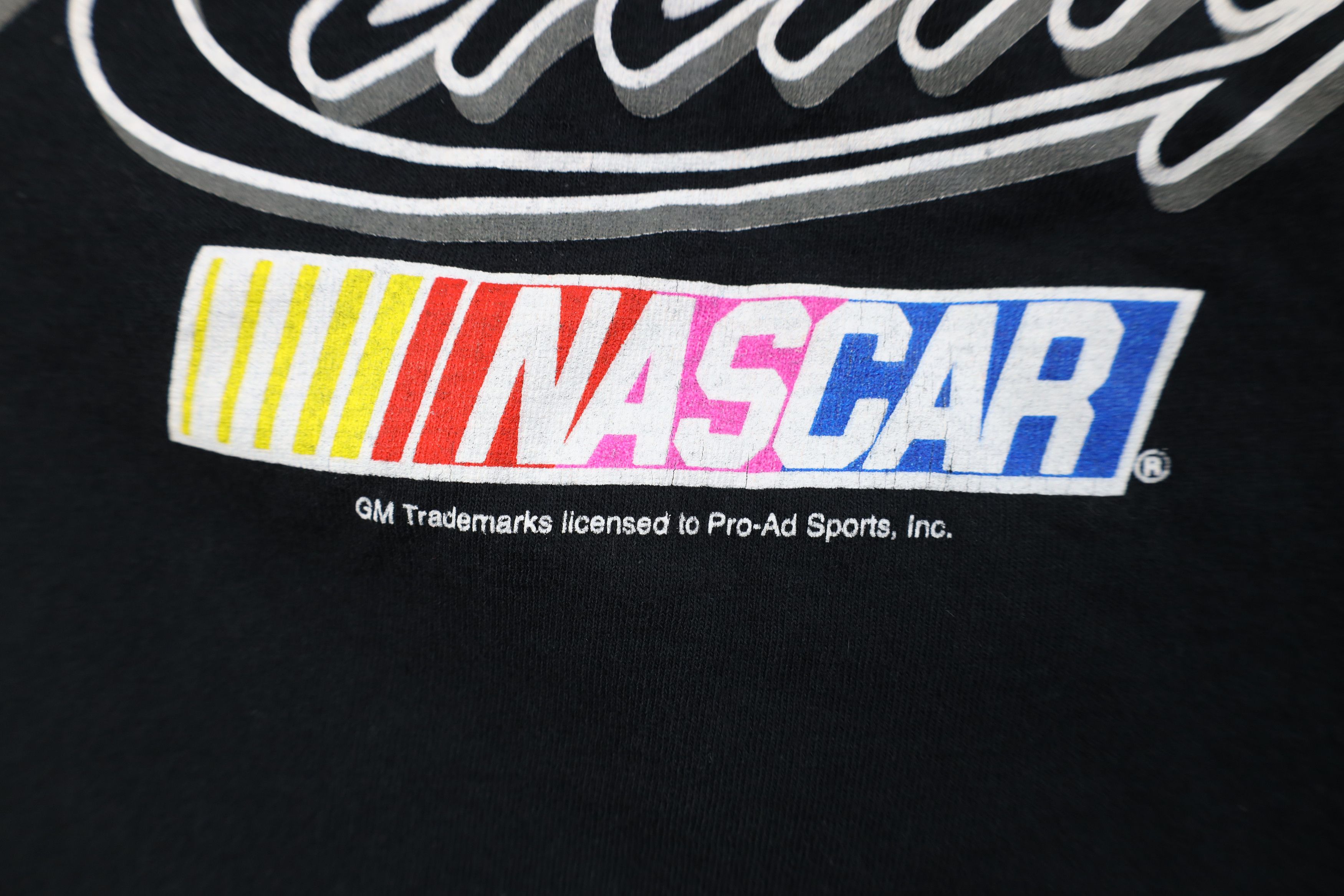 Vintage Vintage 90s Y2K NASCAR Chevrolet Racing T-Shirt Black Size US XL / EU 56 / 4 - 5 Thumbnail