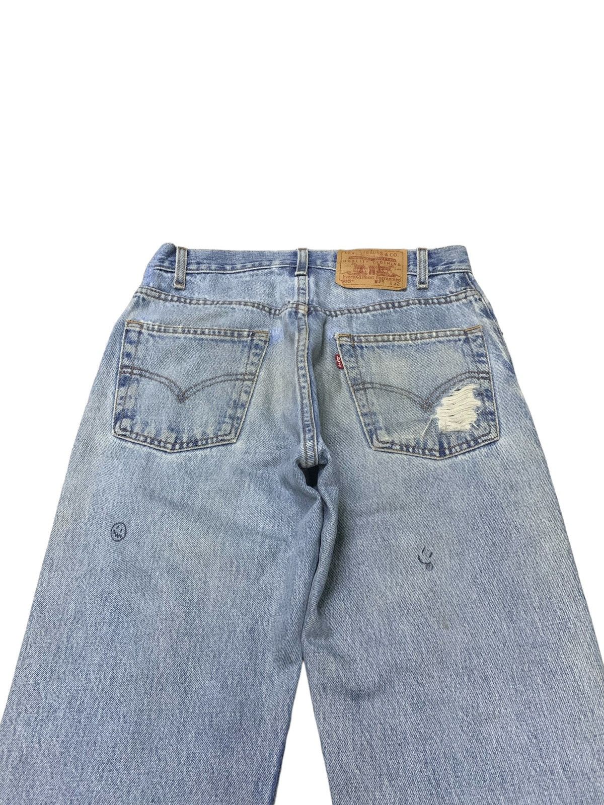 Hysteric Glamour × Levi's Vintage Levis 505 Distressed Camo Patch Inside Jeans Size US 29 - 8 Thumbnail