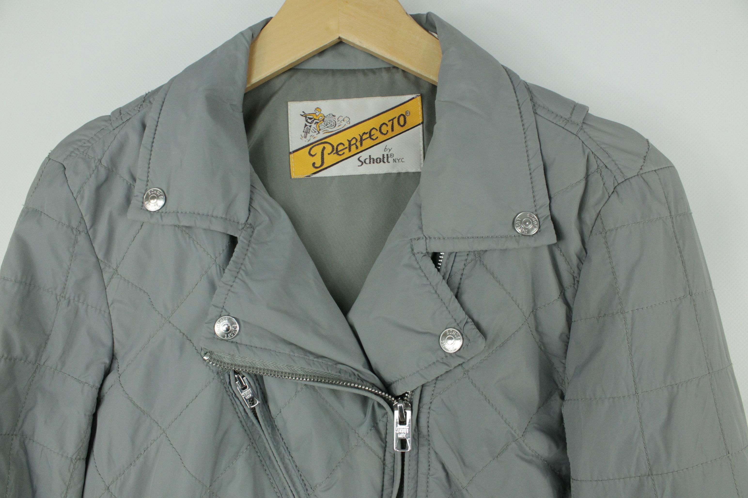 Schott Schott NYC Perfecto Light Quilted Biker Jacket Slim Fit Size US S / EU 44-46 / 1 - 2 Thumbnail