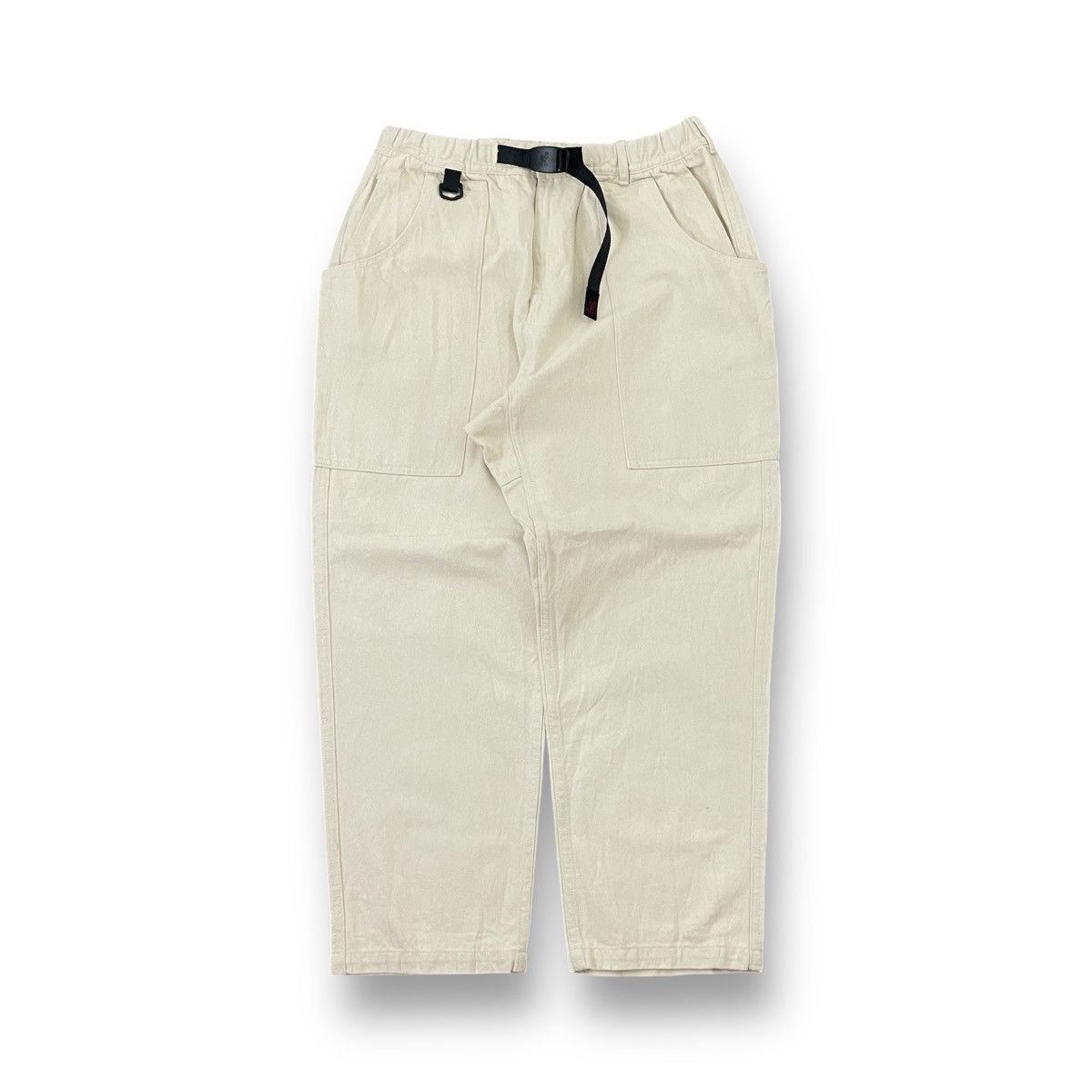 Gramicci nano universe denim loose tapered pants