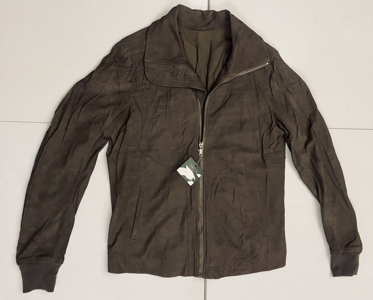 Rick Owens Rick Owens Blistered Lamb High Neck Intarsia DNA Dust Jacket Size US L / EU 52-54 / 3 - 6 Thumbnail