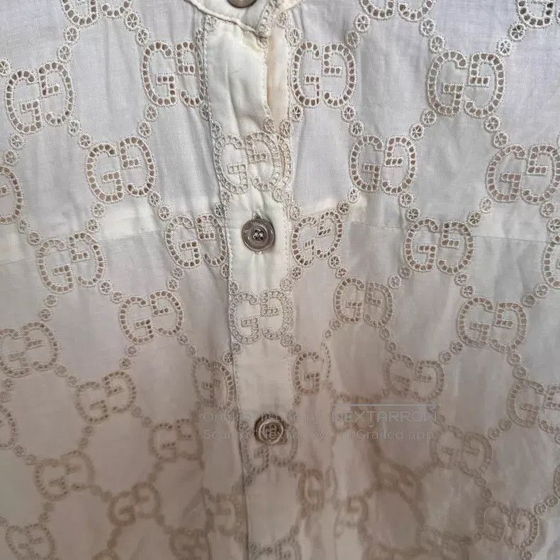 Gucci Gucci Beige full-print old flower jumpsuit short skirt Size XS / US 0-2 / IT 36-38 - 3 Thumbnail