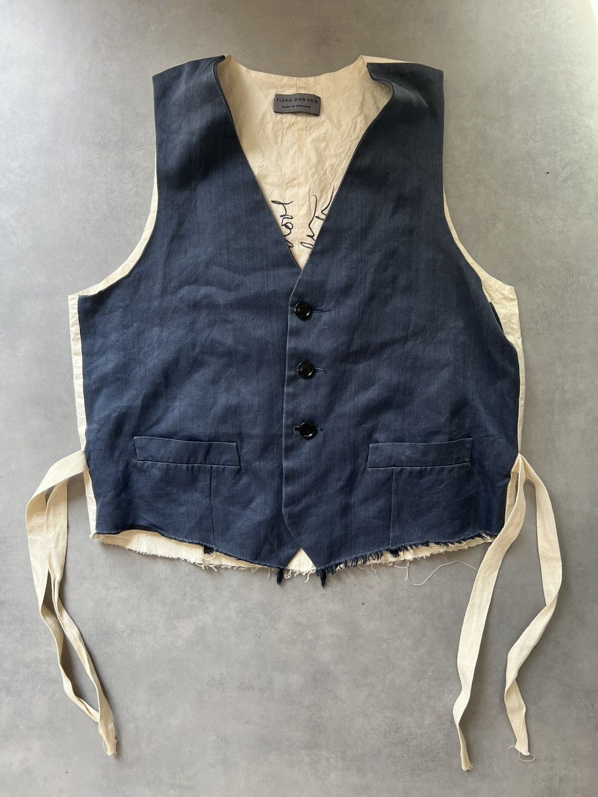 トップス ELENA DAWSON M.10X WAISTCOAT トップス ELENA DAWSON M.10X WAISTCOAT Elena Dawson: Men's
