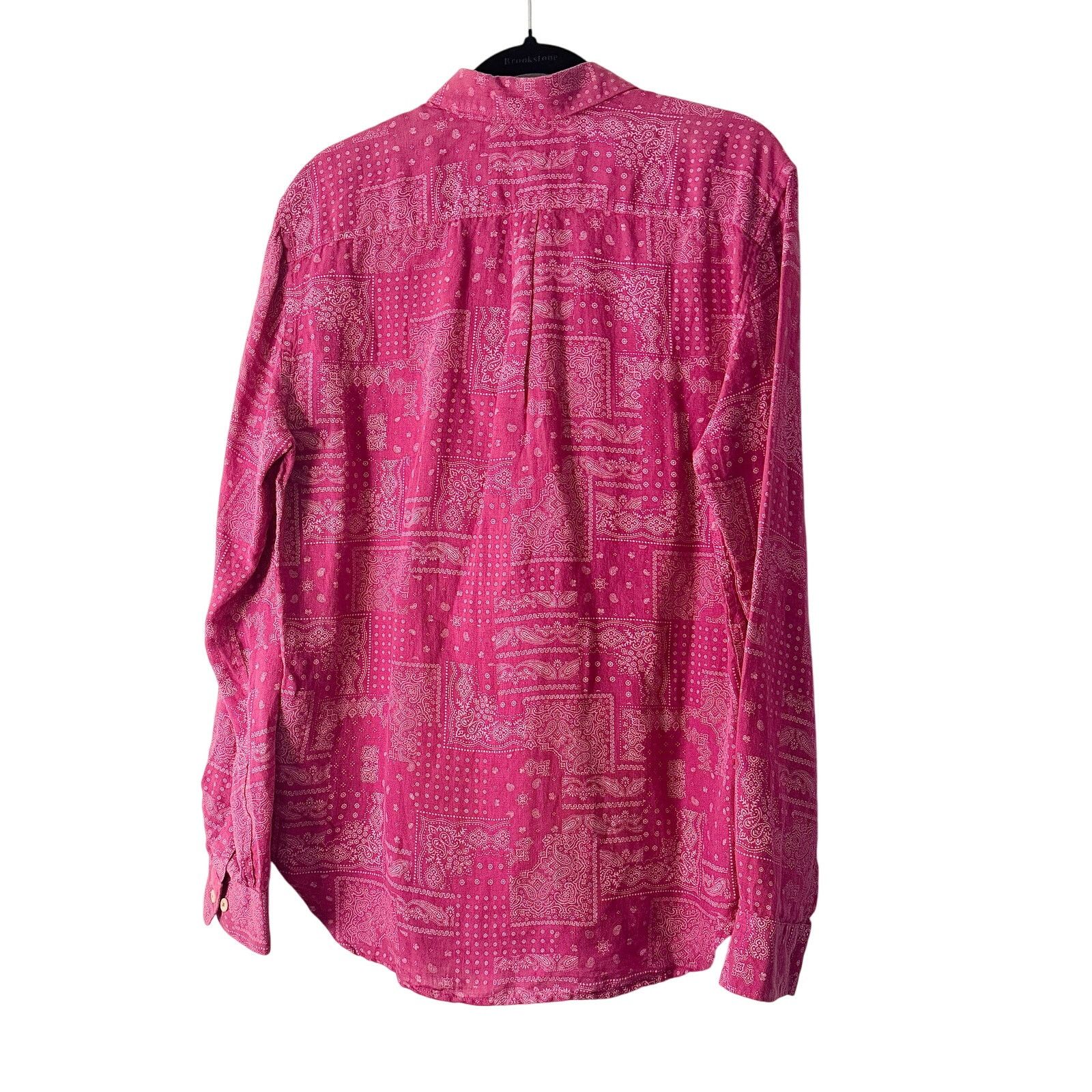 120% Lino 120% LINO NWT Pink Regular Fit Shirt Size US L / EU 52-54 / 3 - 2 Thumbnail