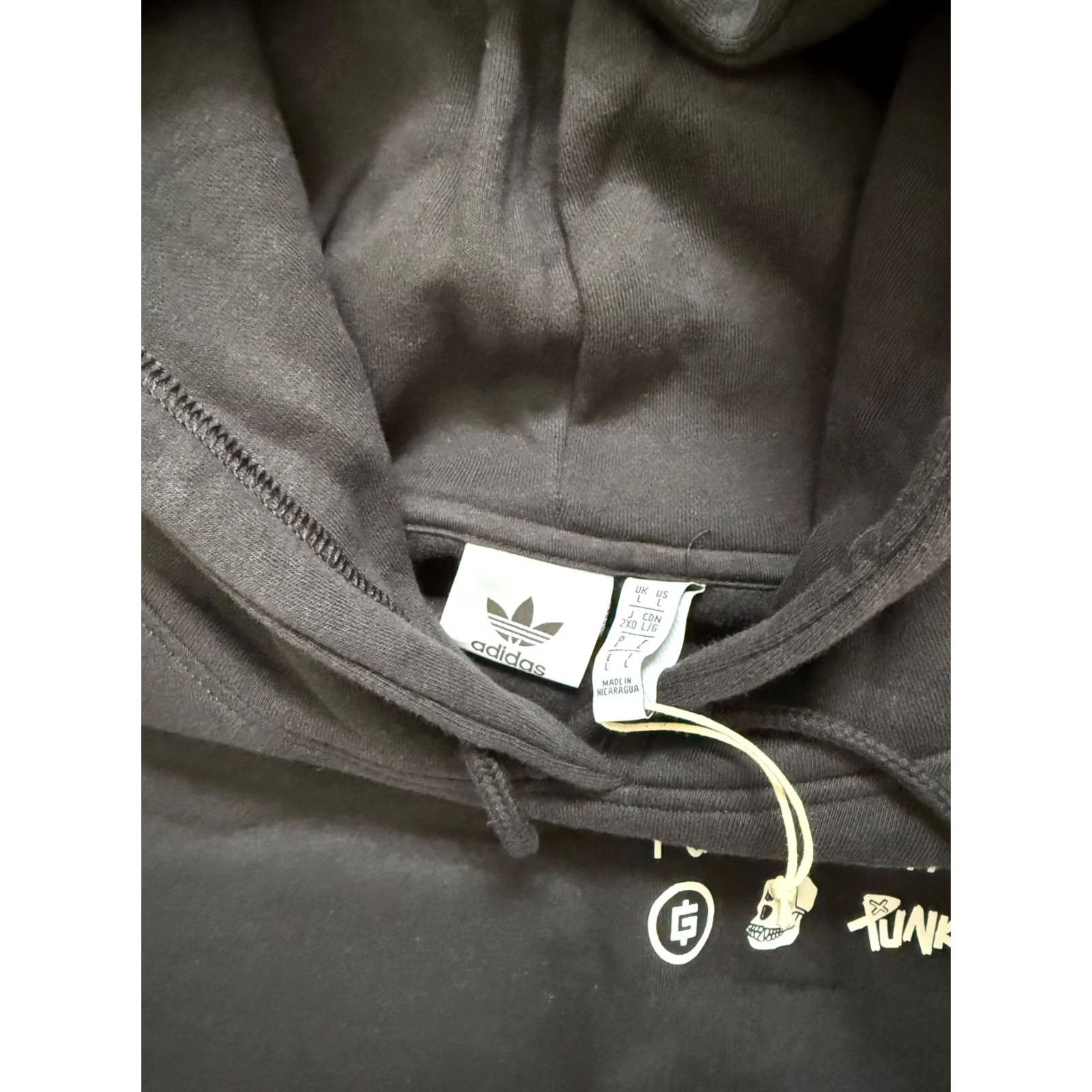 Adidas Adidas Originals Into the Metaverse Hoodie Bored Ape BAYC Punks Sz L Mens Hoodie Black White Logo Fleece Size US L / EU 52-54 / 3 - 3 Thumbnail