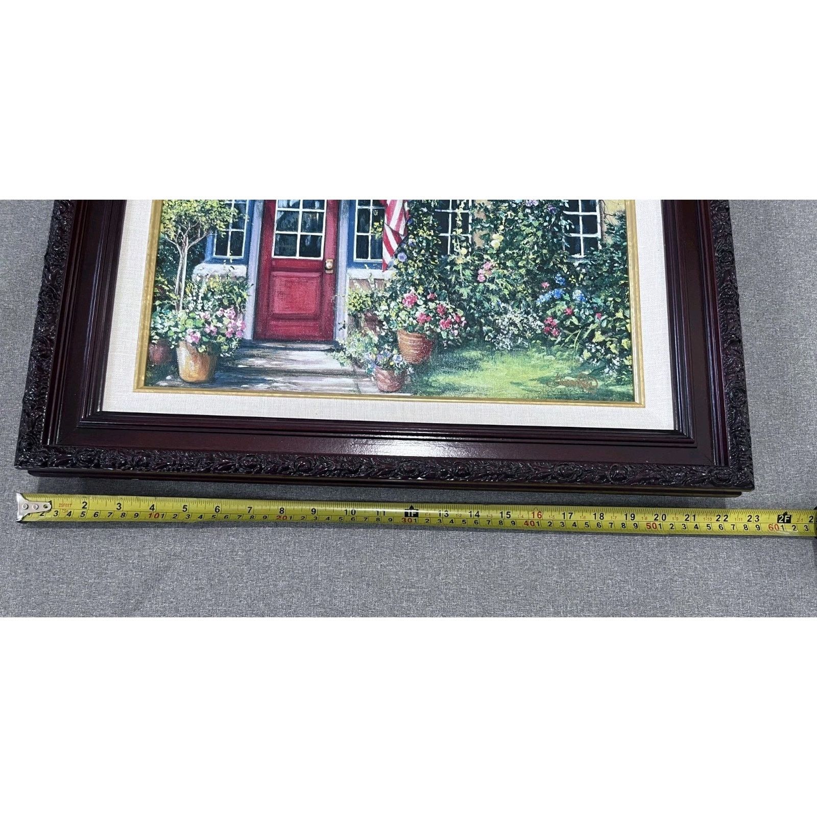 Other Susan Rios collectible art painting "Home In The USA" Rare Size ONE SIZE - 3 Thumbnail