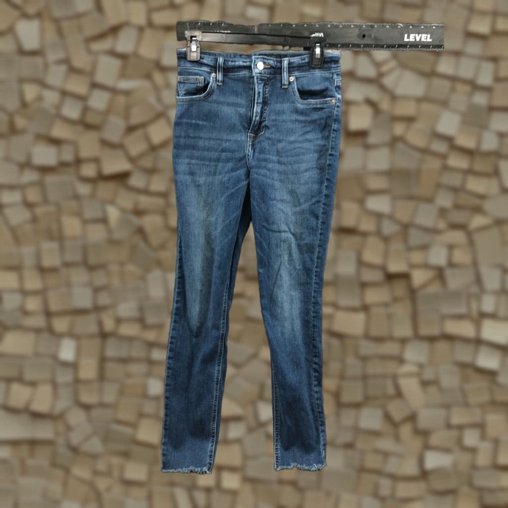 Lucky Brand Lucky Brand Bridgette Skinny Jeans Size 4 Womens Medium Wash Blue Jeans Size 27" / US 4 / IT 40 - 1 Thumbnail
