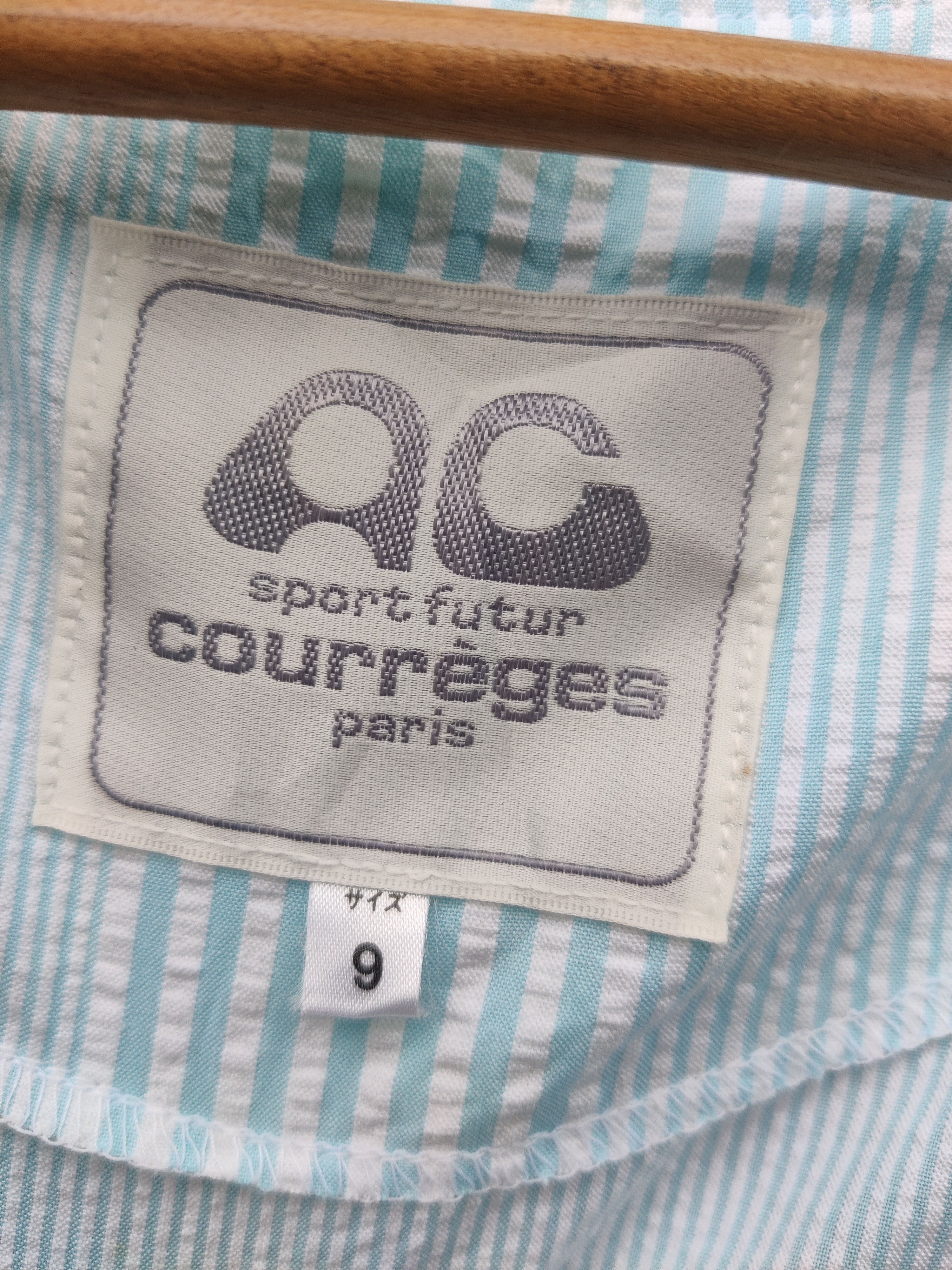 Courreges Vintage Courreges Sport Windbreaker Jacket Hoodie Size US M / EU 48-50 / 2 - 10 Thumbnail