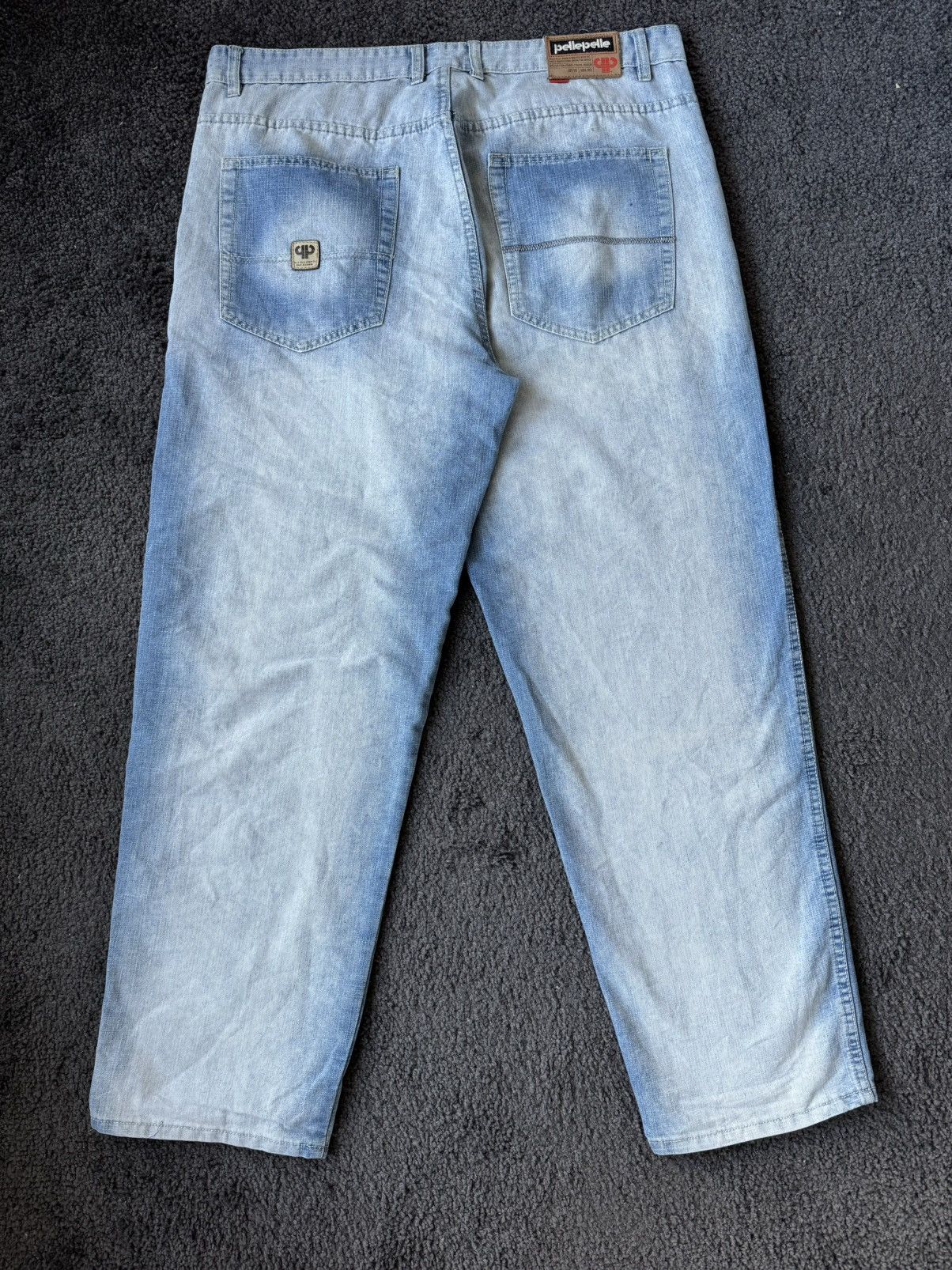 Pelle Pelle Pelle pelle gross fit vintage denim pants Size US 42 / EU 58 - 2 Thumbnail