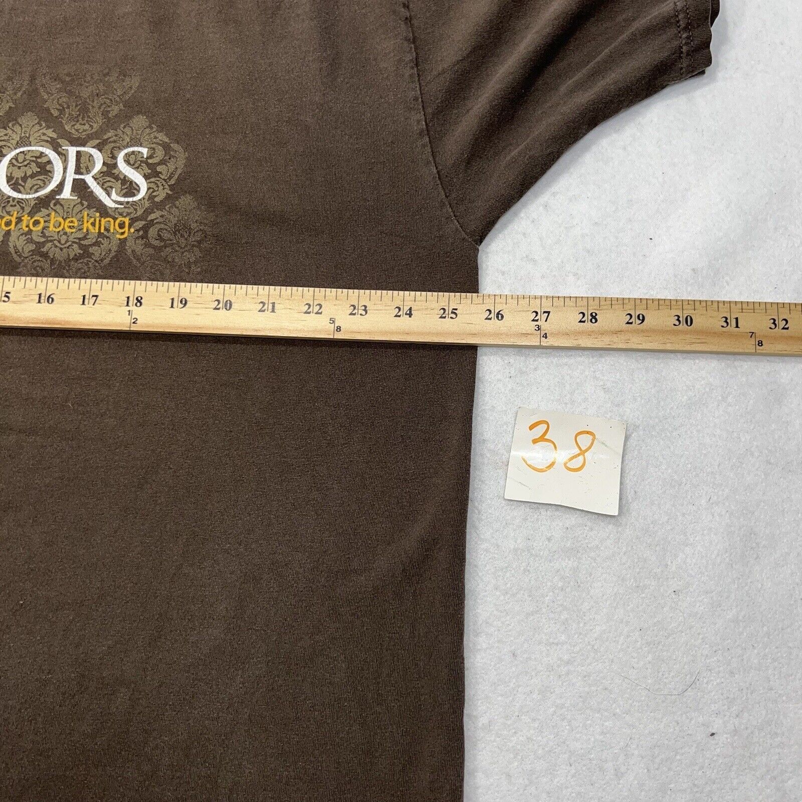 Gildan Vintage The Tudors Showtime XXL Brown Graphic T Shirt Size US XXL / EU 58 / 5 - 7 Thumbnail