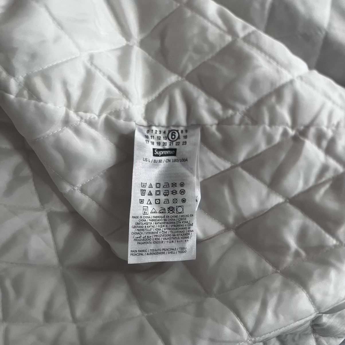 Maison Margiela × Supreme Supreme MM6 Maison Margiela Padded Shirt White L Size US L / EU 52-54 / 3 - 10 Thumbnail