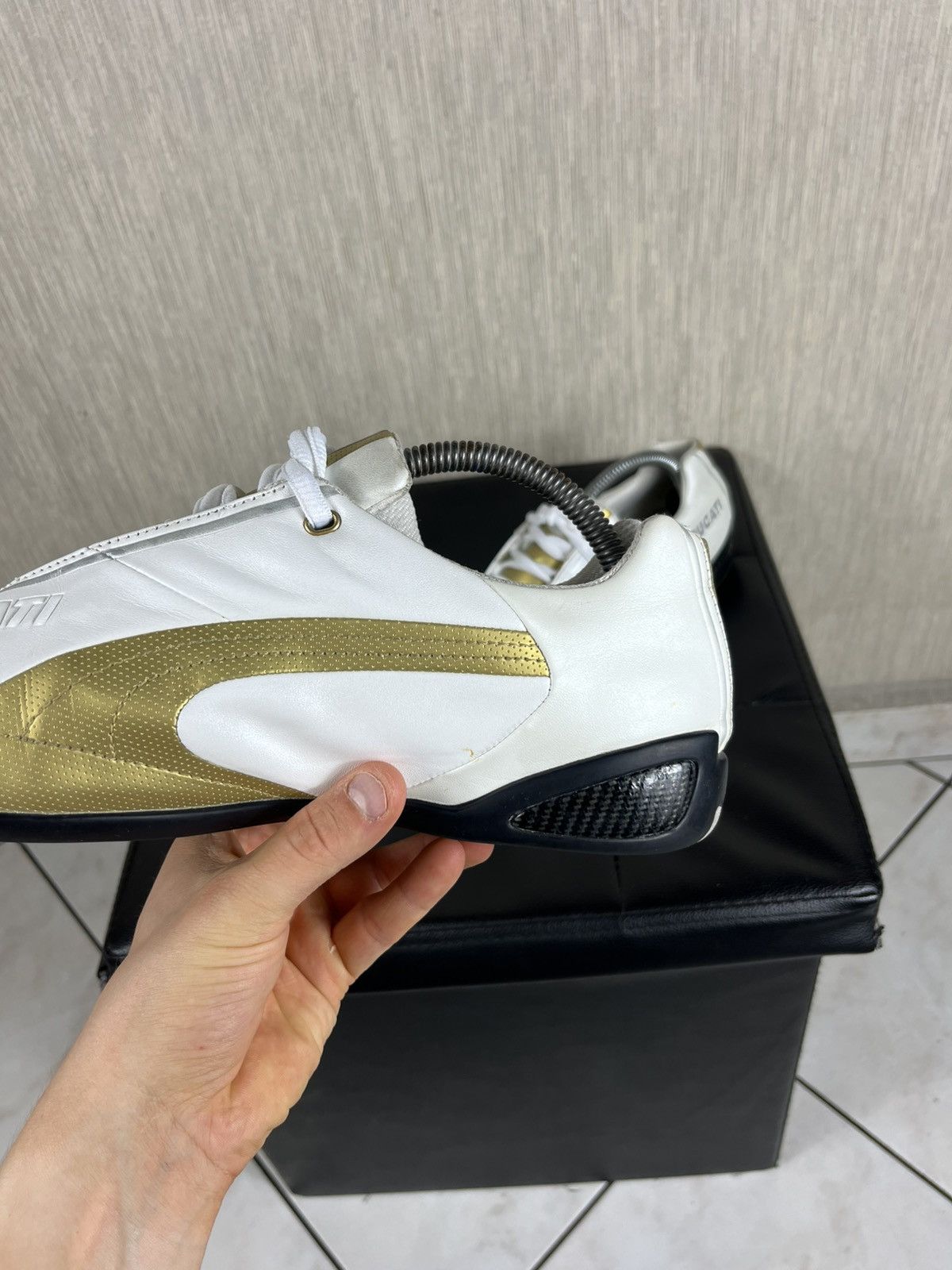 Mercedes-Benz × Puma Vintage Puma x Ducati speed cat y2k gold racing shoes retro Size US 8.5 / EU 41-42 - 10 Thumbnail