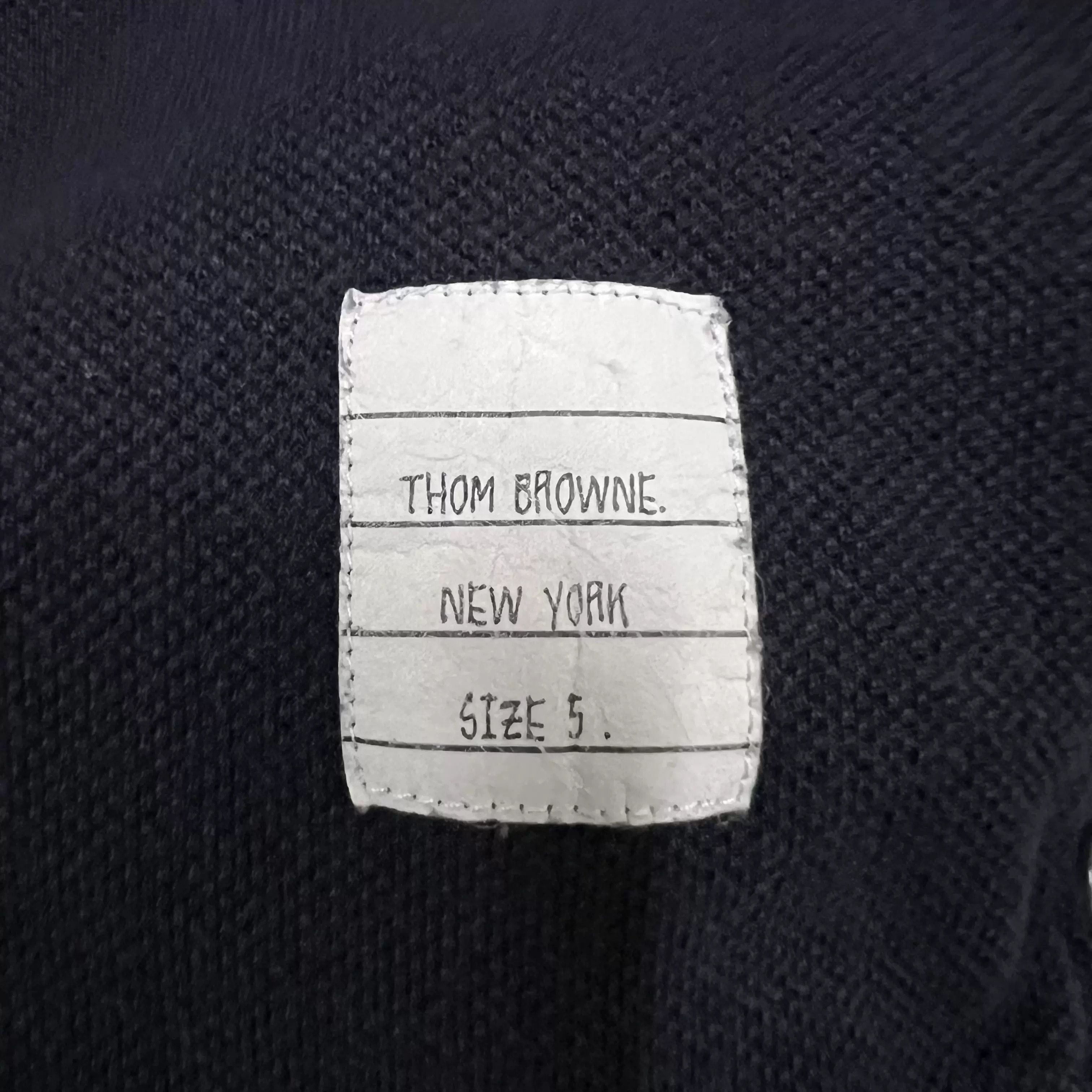 Thom Browne Thom Browne Back Stripe Short Sleeve Size US S / EU 44-46 / 1 - 2 Thumbnail