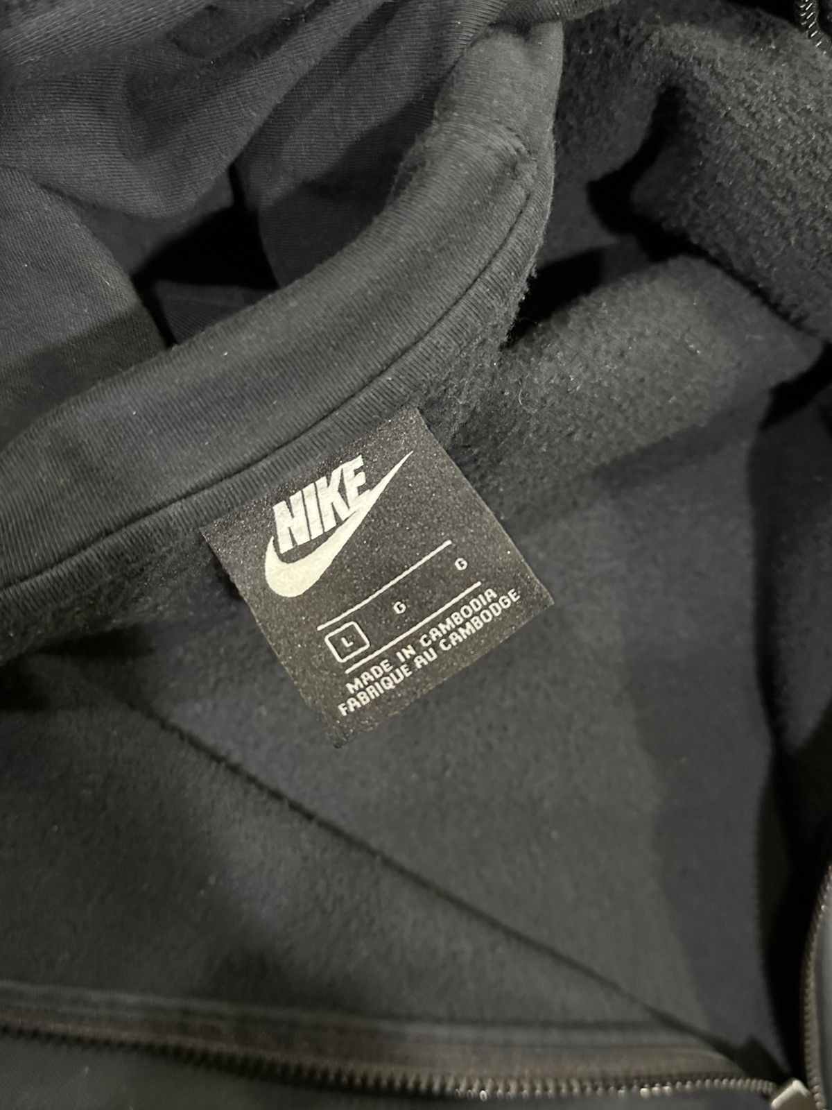 1017 ALYX 9SM Alyx 1017 9SM x Nike Tech Fleece Black Zip Up Hoodie Size US L / EU 52-54 / 3 - 13 Thumbnail